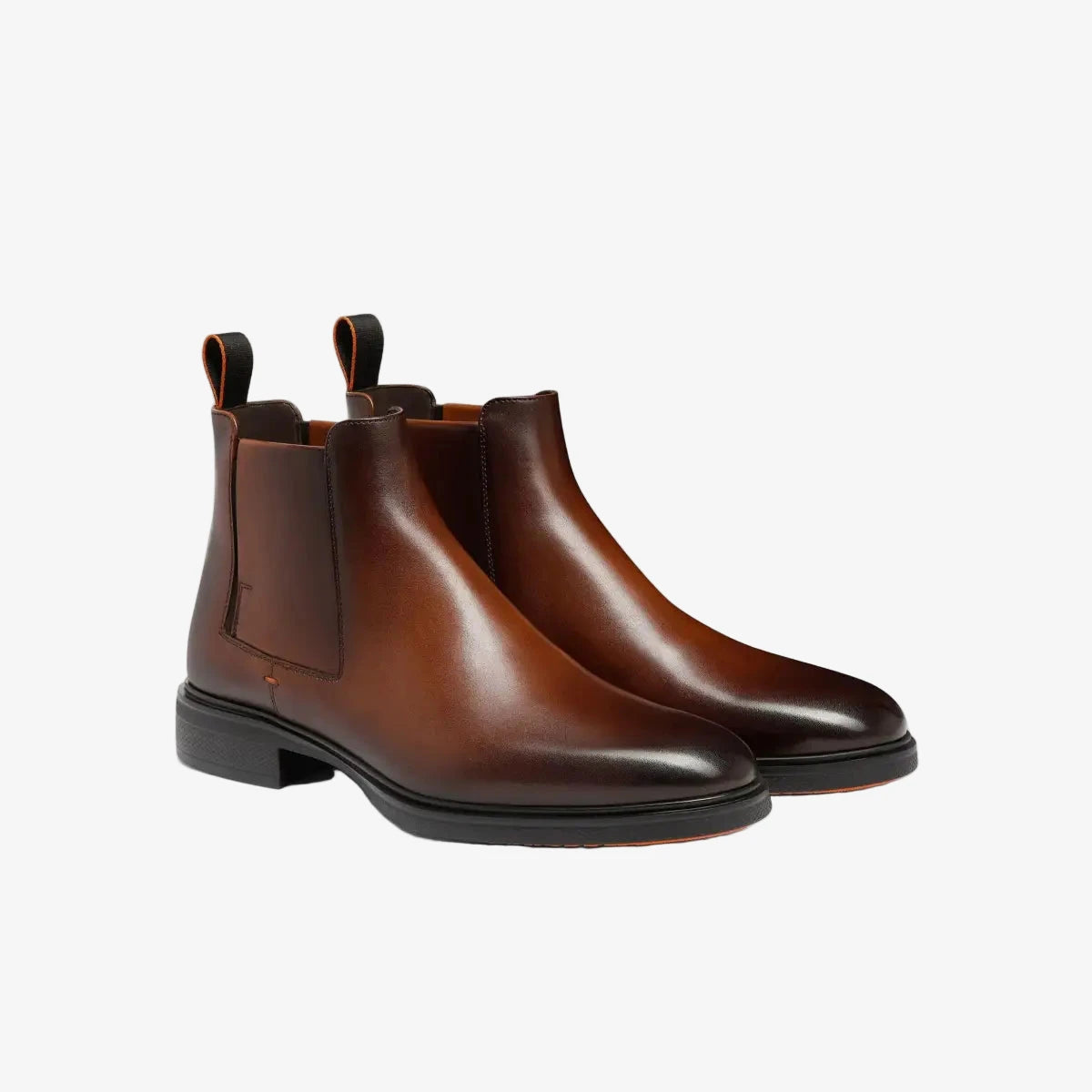 braun easy leder stiefelette