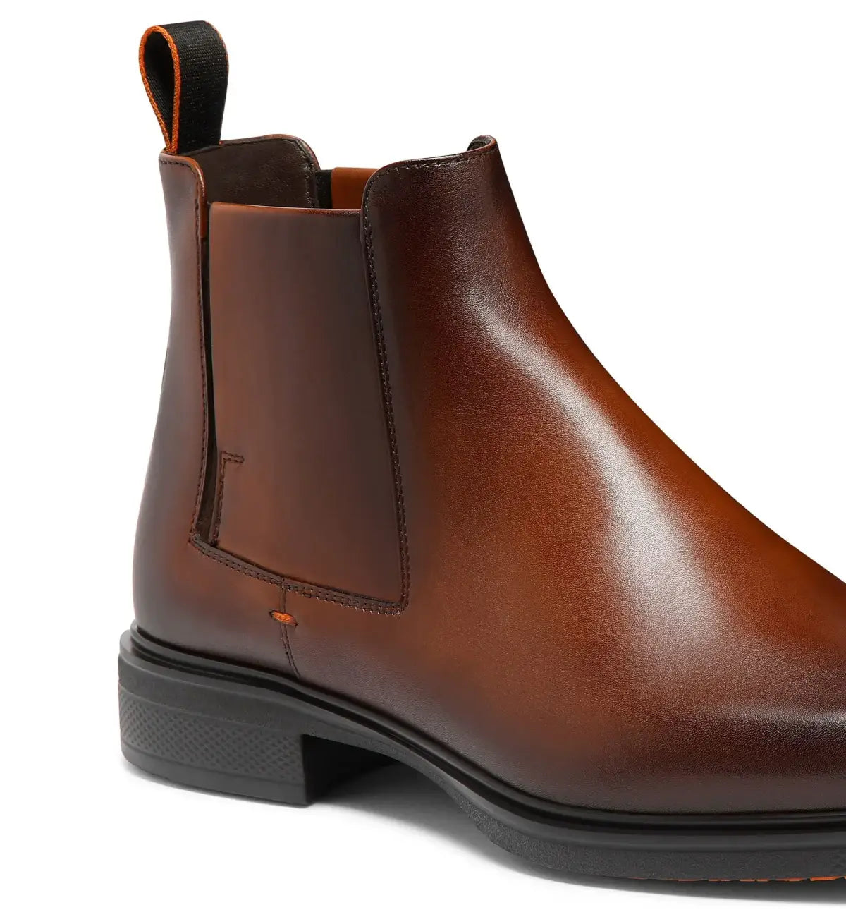 braun easy leder stiefelette