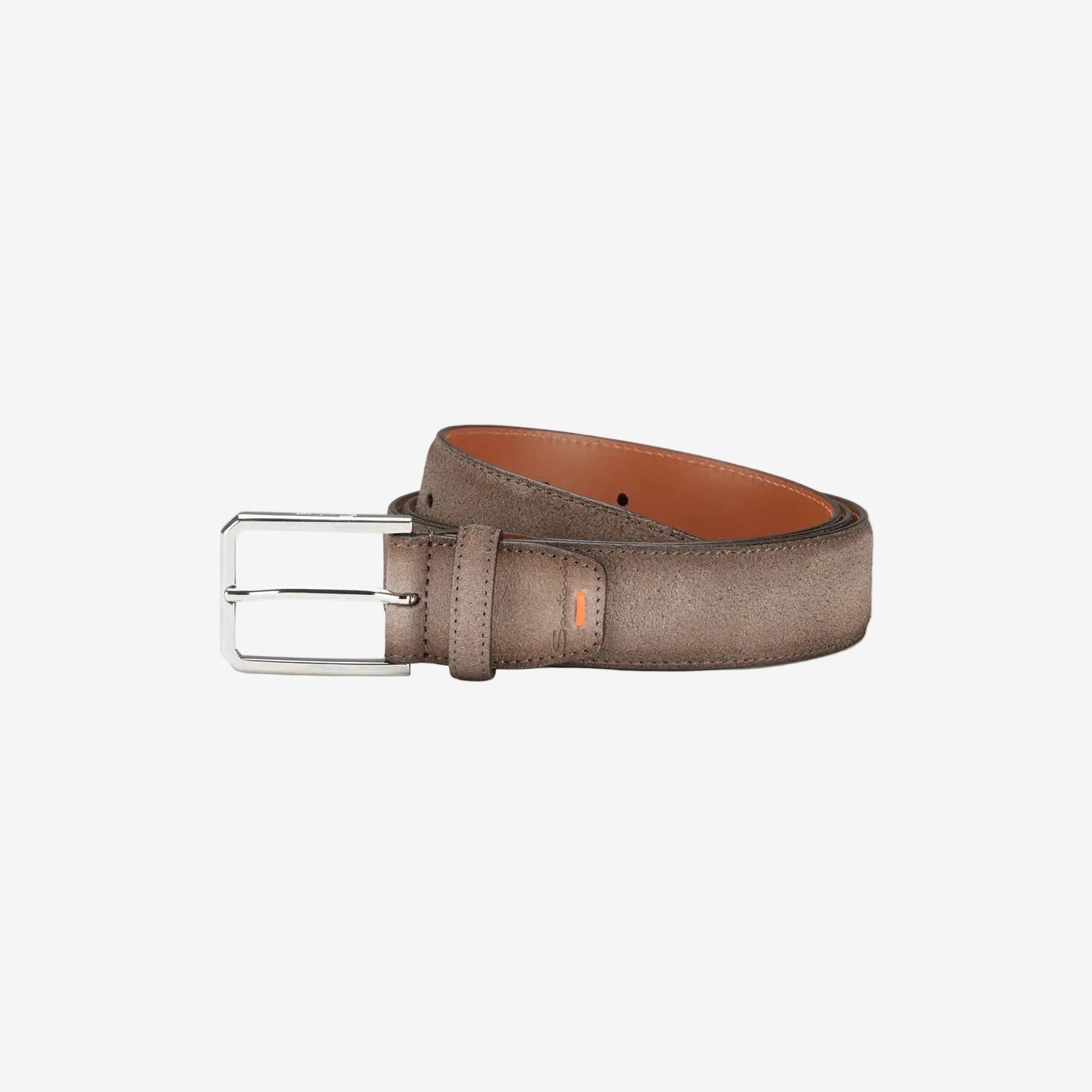 Light Brown suede adjustable belt