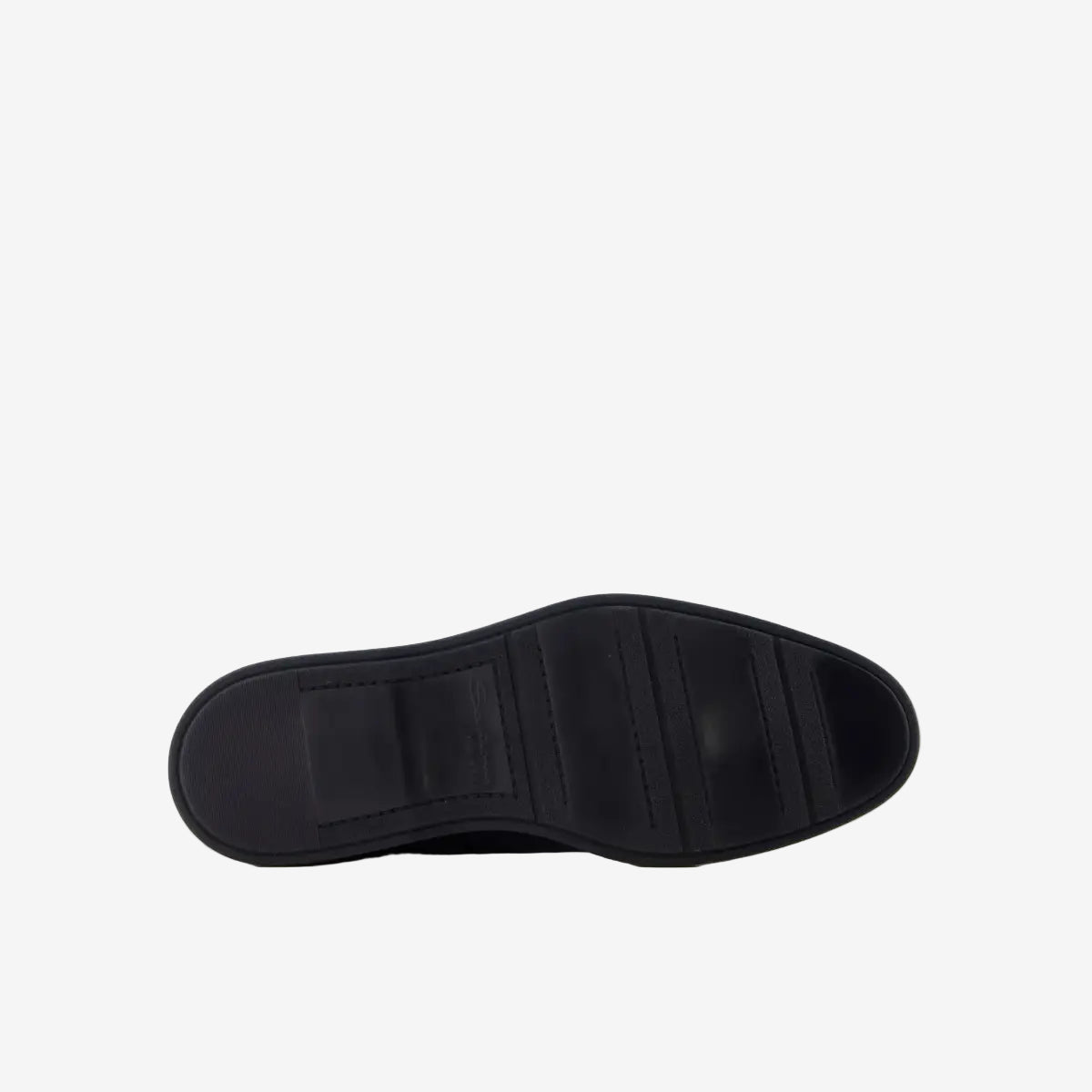 Dunkelblaue lammfell Desert Boots Suede
