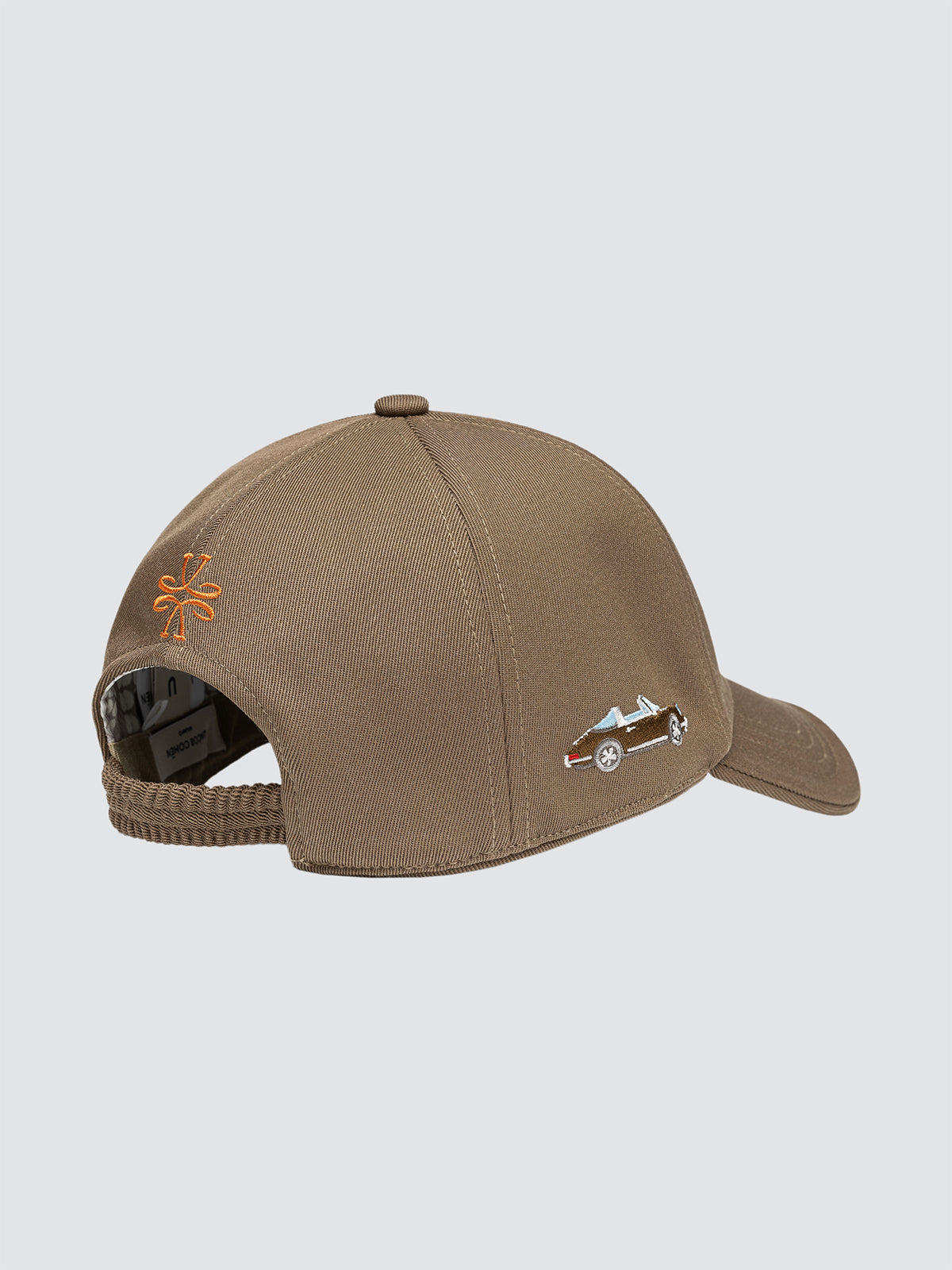 Bruine Baseballcap met Klep