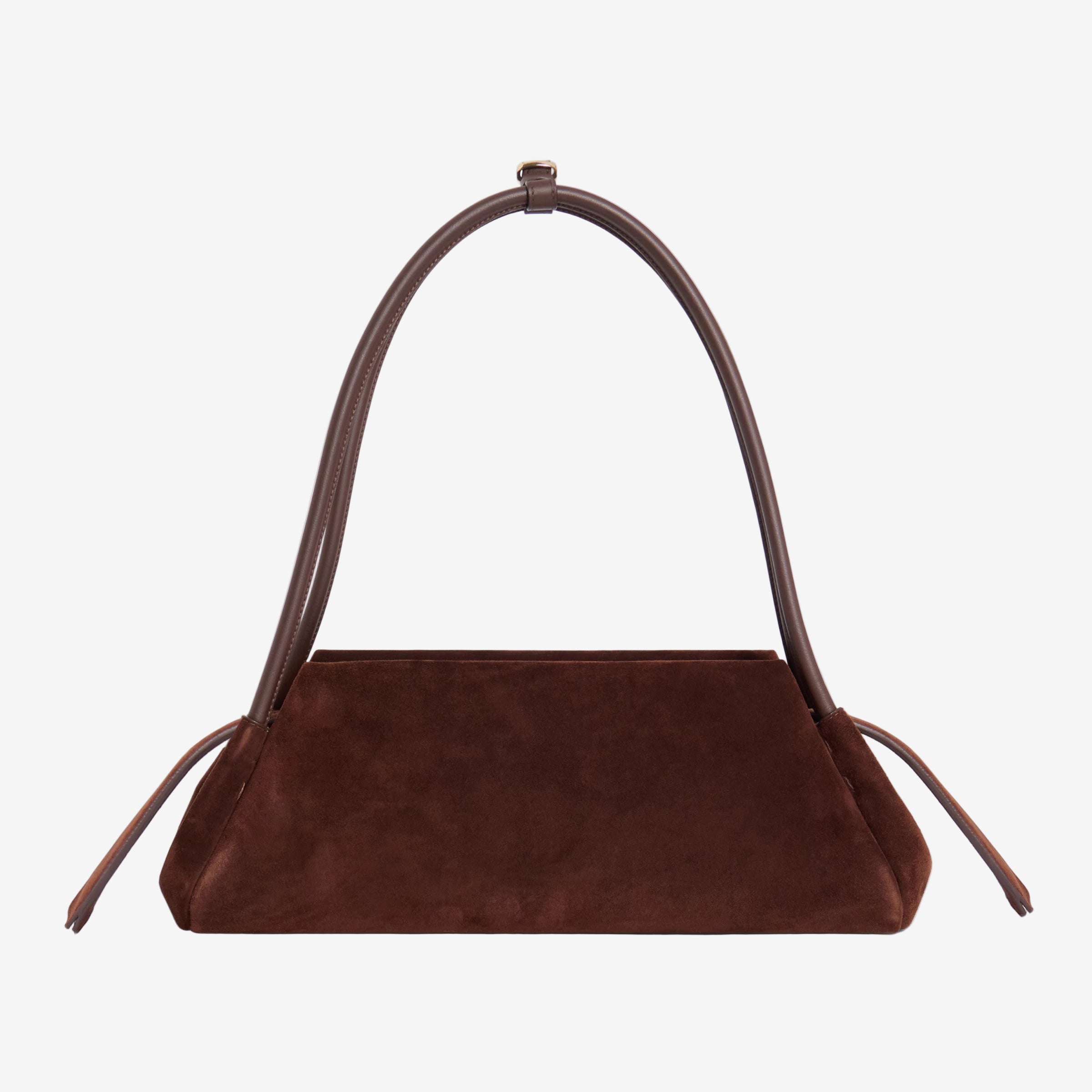 Bolso de hombro ante marrón oscuro