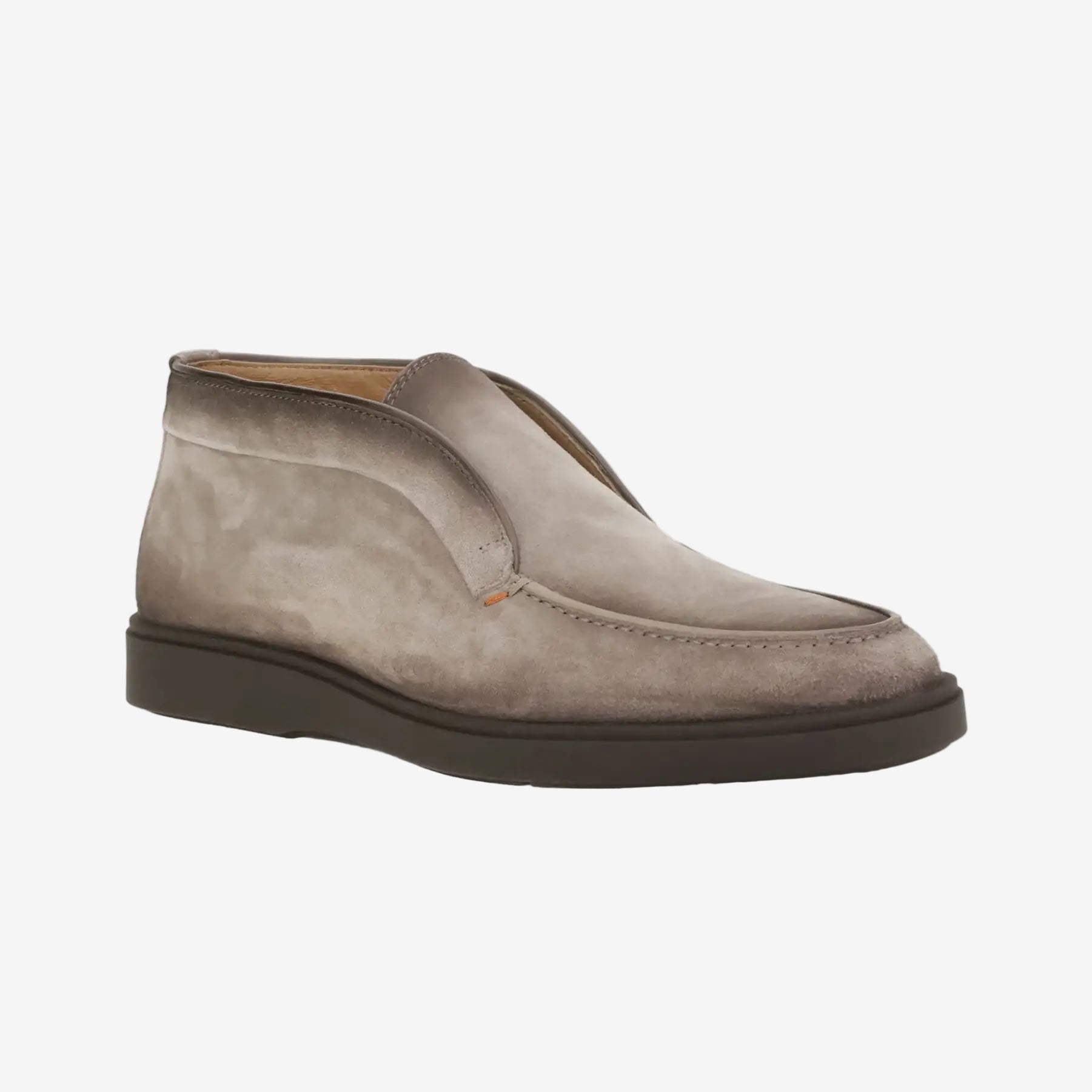 Hellbraune Seta-suede Desert Boots