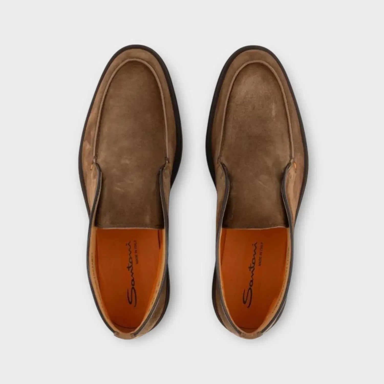 Kamel Seta Suede Desert Boots