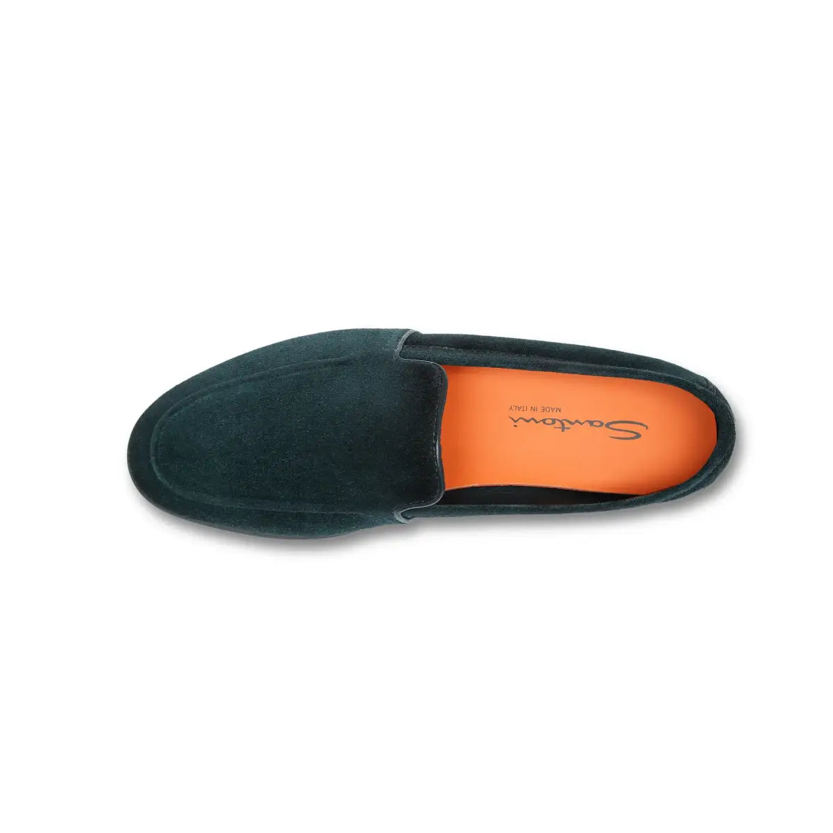 Loafer grüne suede Ton-in-Ton-Sohle