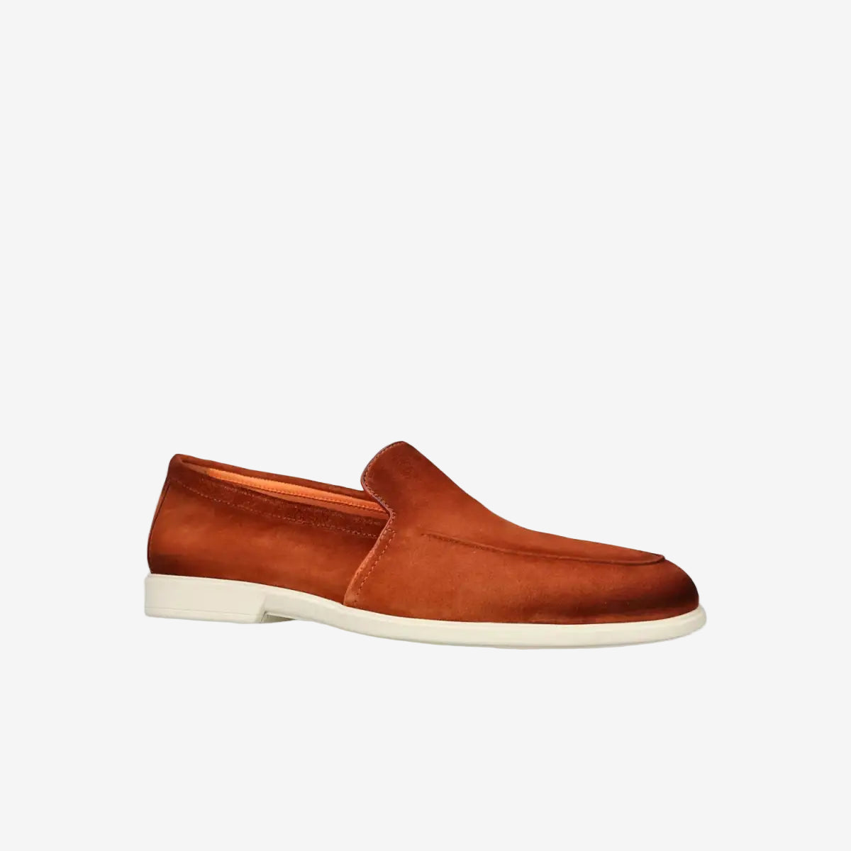 Orange  Malibu-Loafer Wildleder