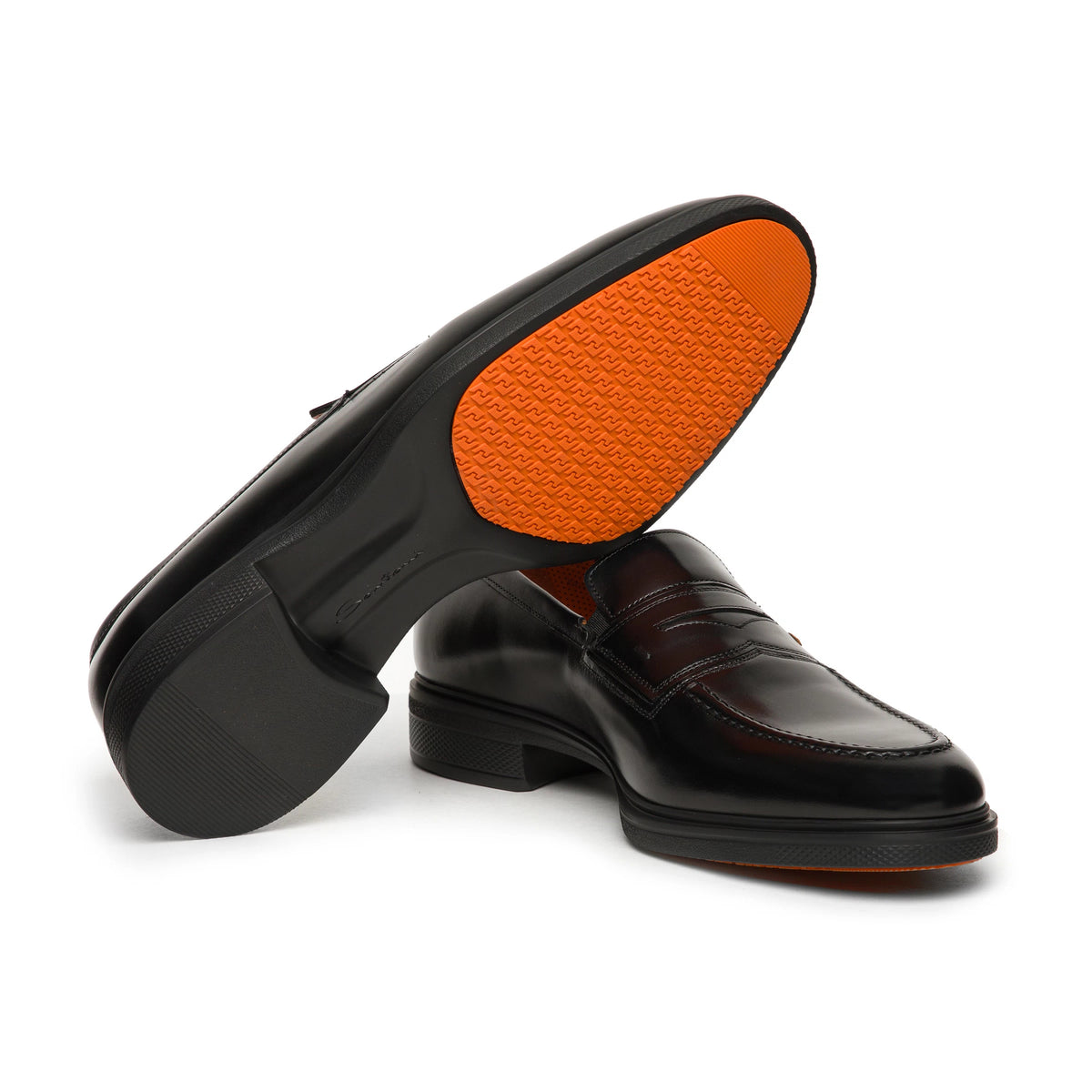 Easy Penny Loafer de cuero Negro