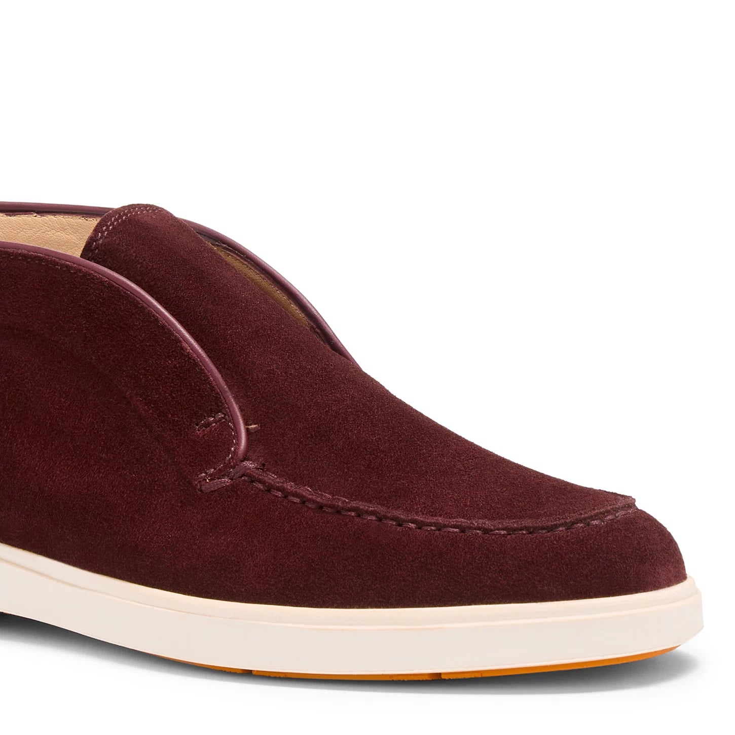 Burgund Wildleder Desert Boots