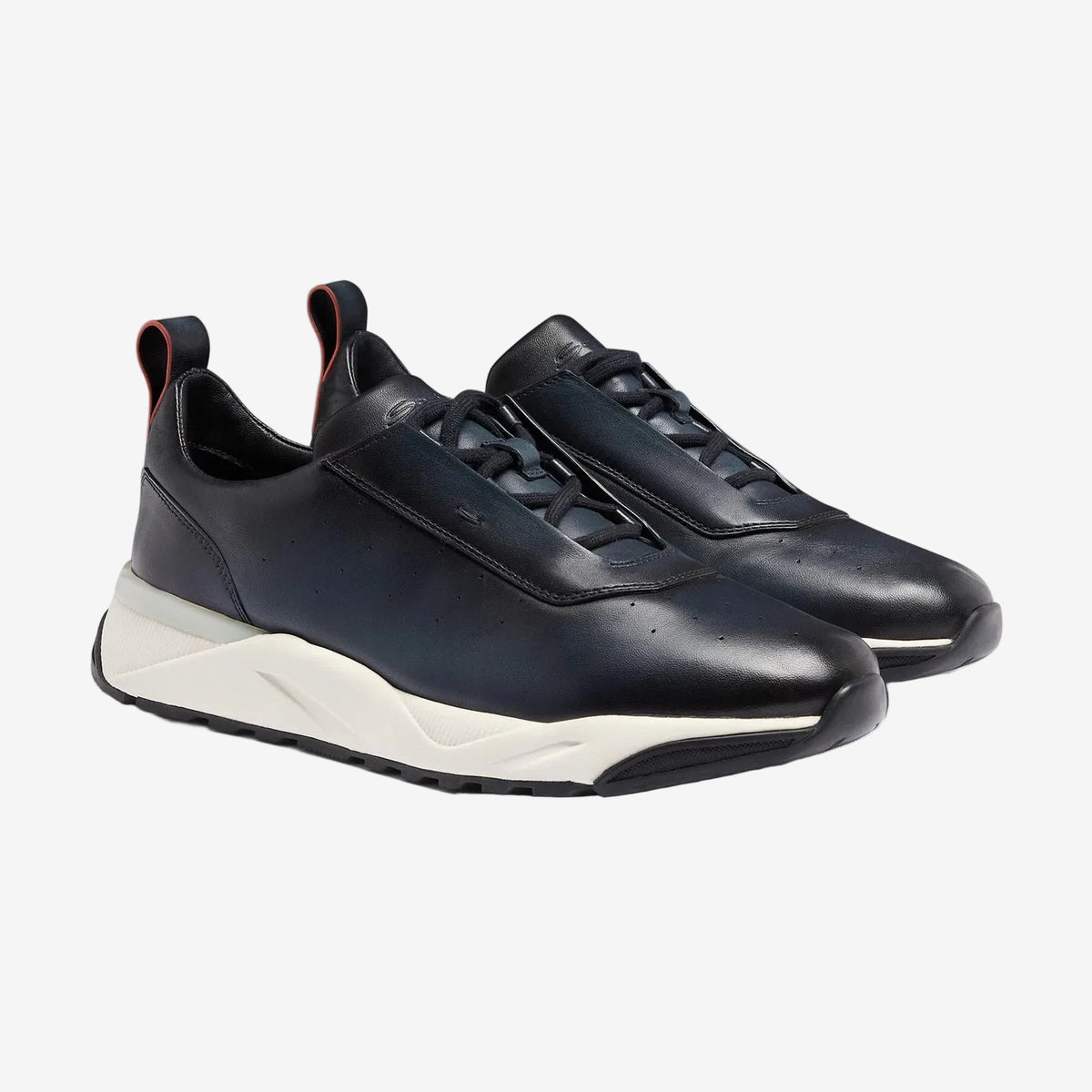Blue Leather Innova Sneakers