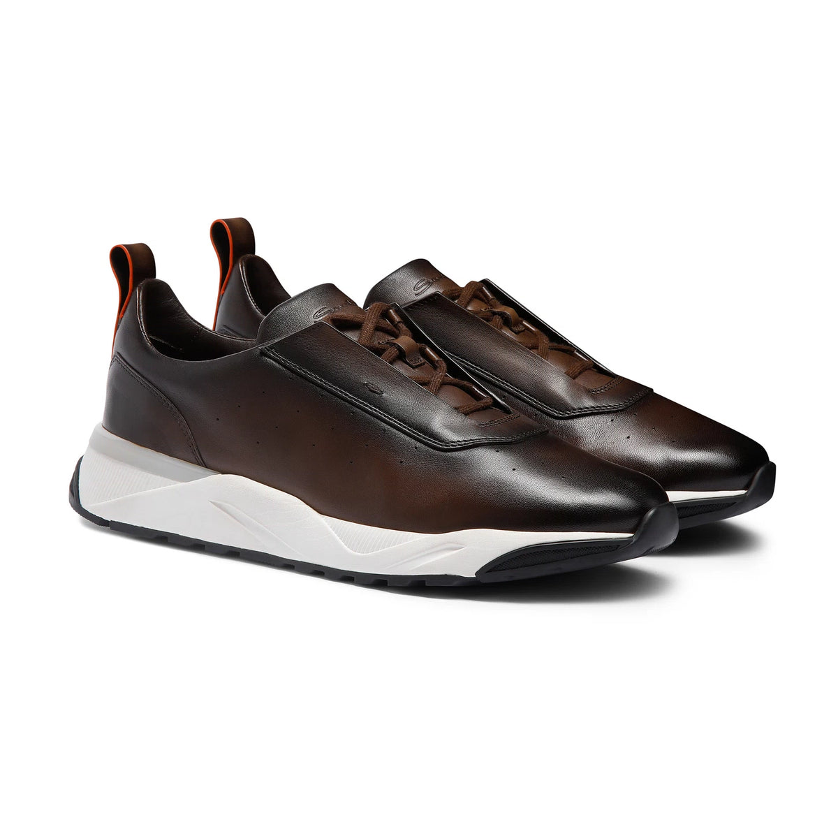 Brown Leather Innova Sneakers