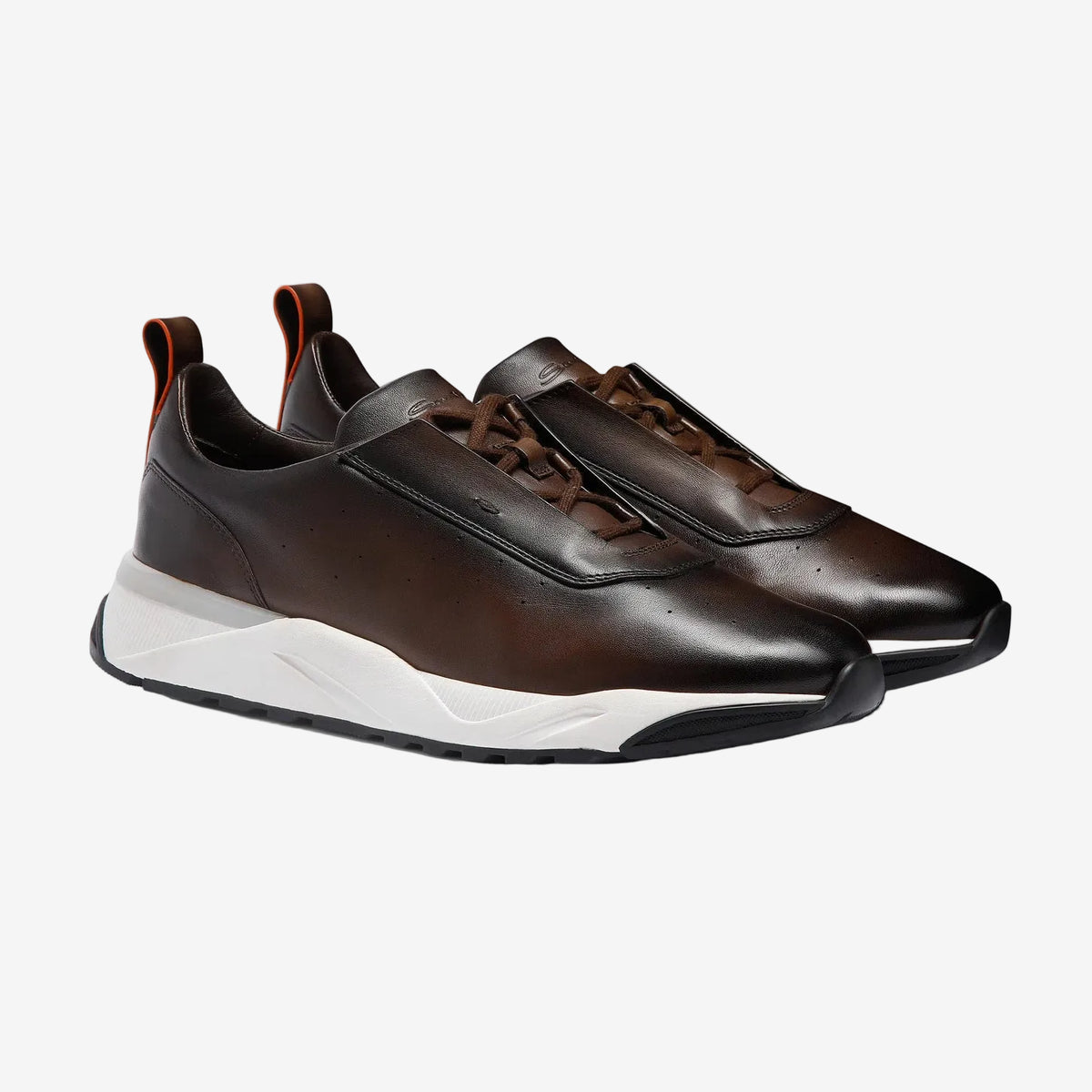 Brown Leather Innova Sneakers