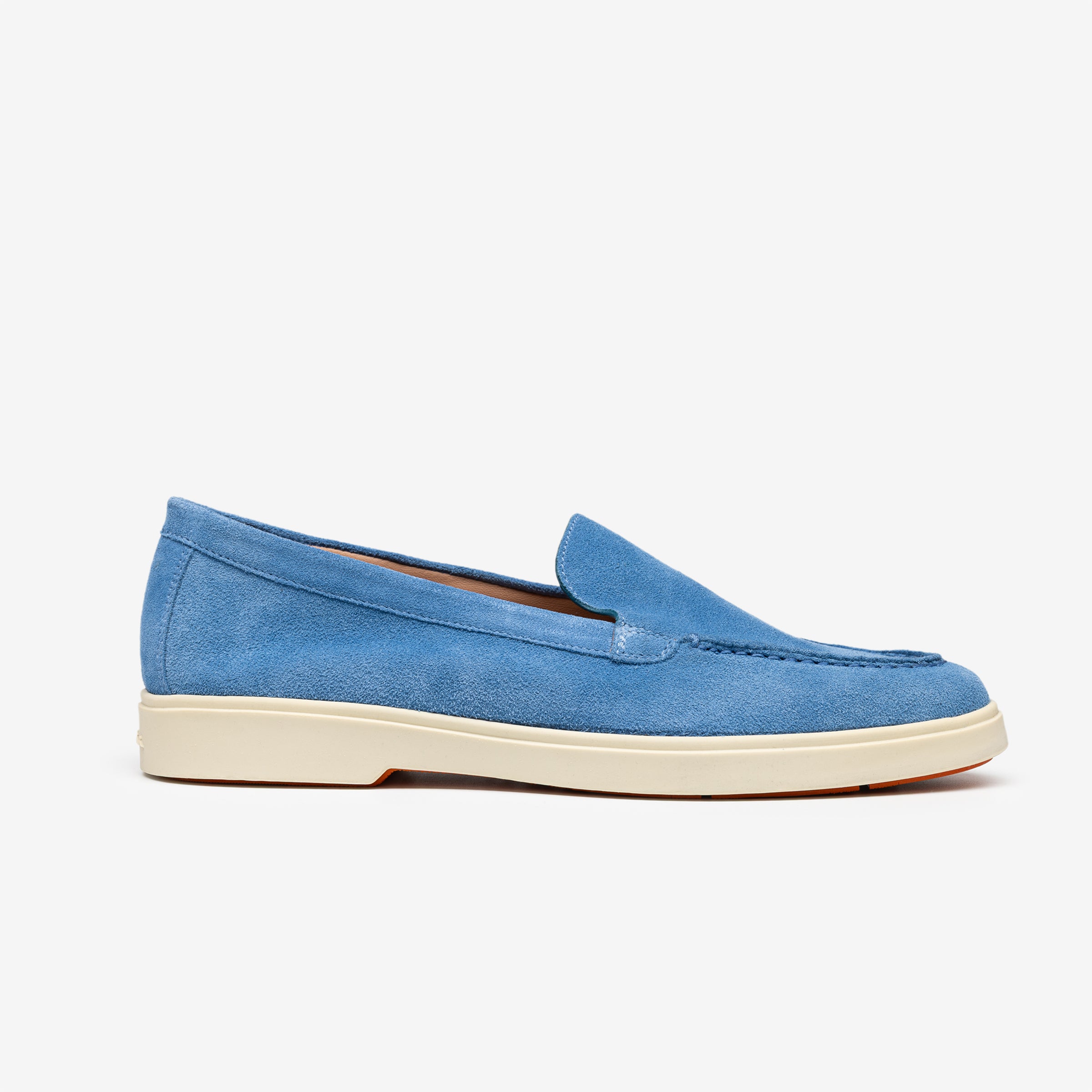 King Blue Suede Loafers