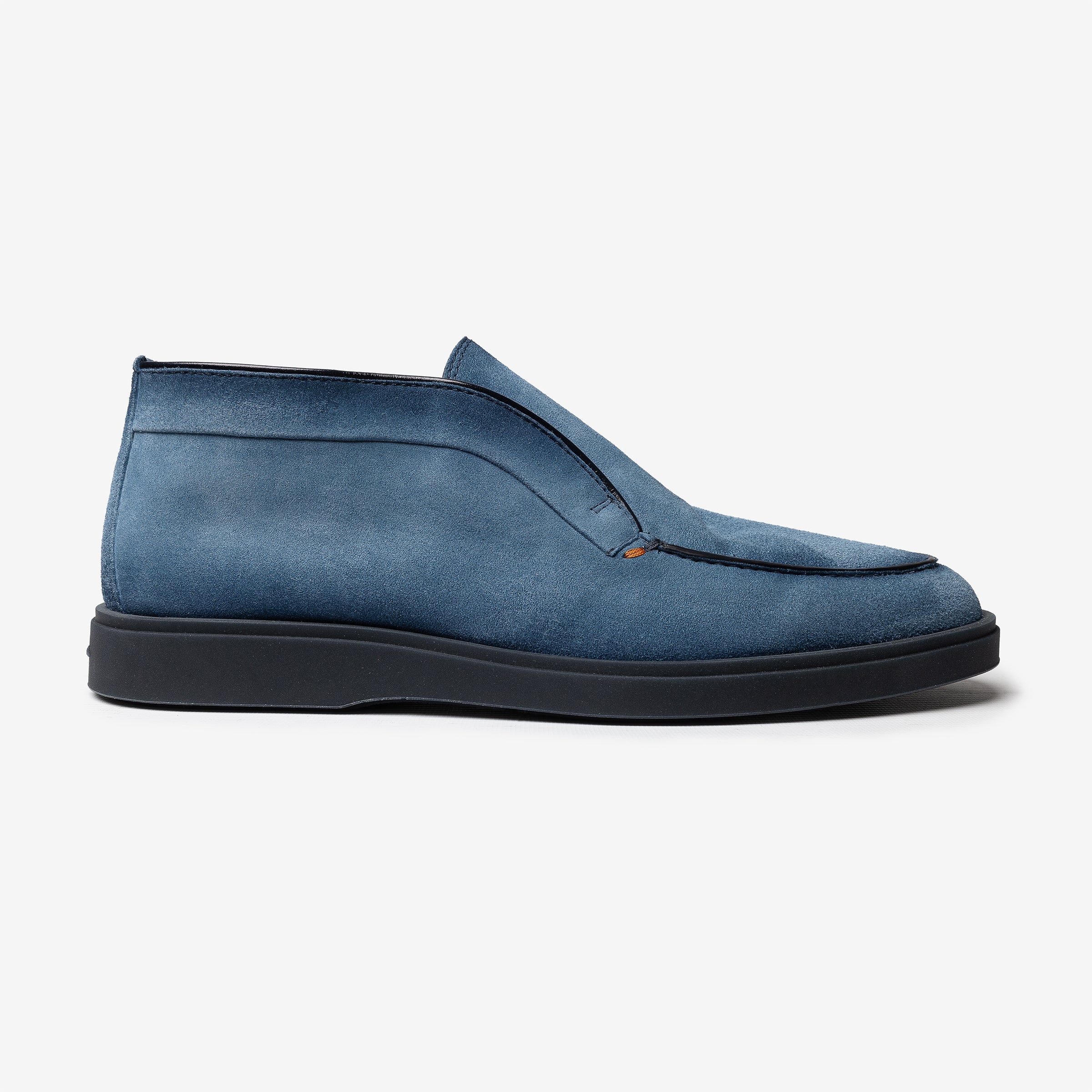 Cobalt blue Seta Suede Desert Boots