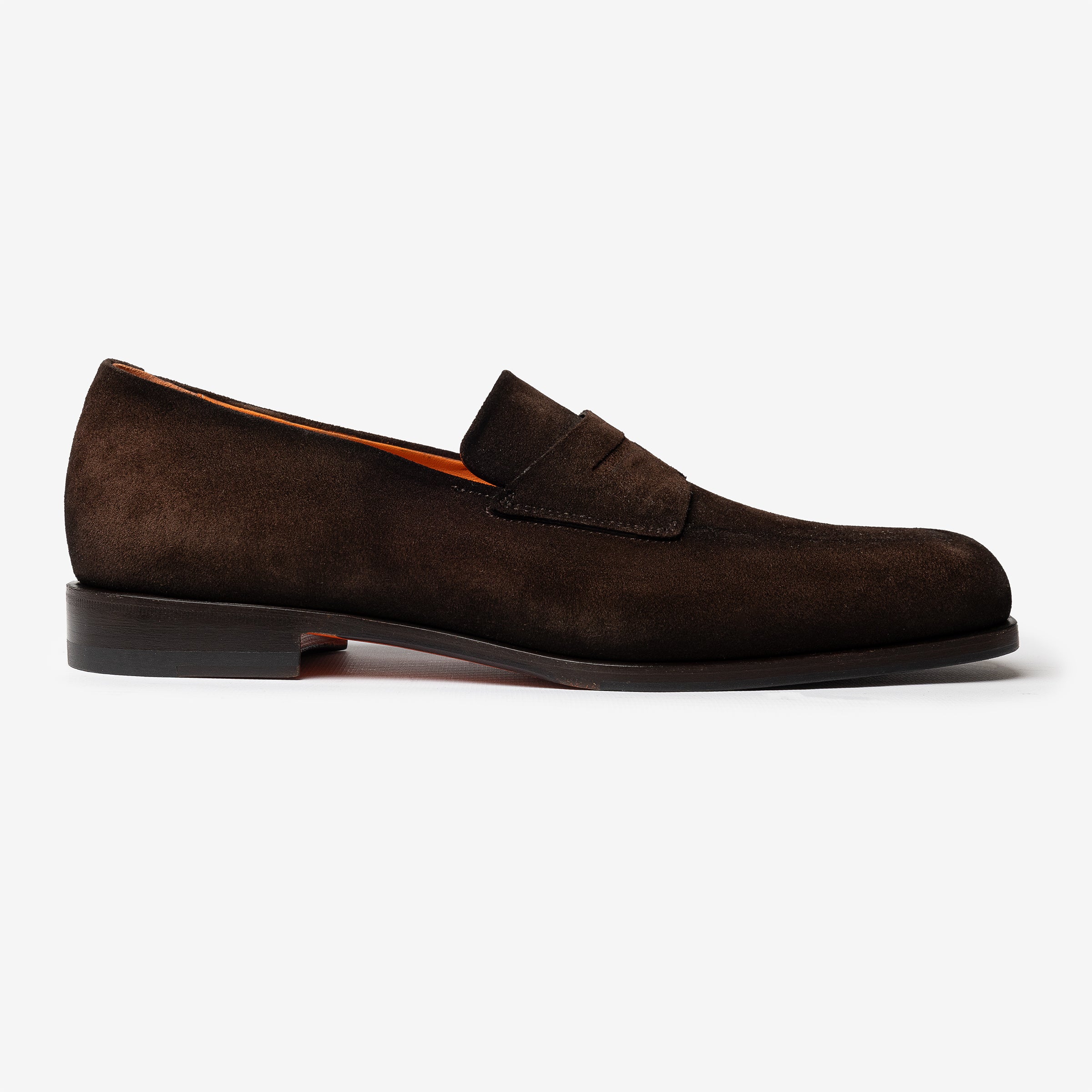 Brown Suede penny Loafer