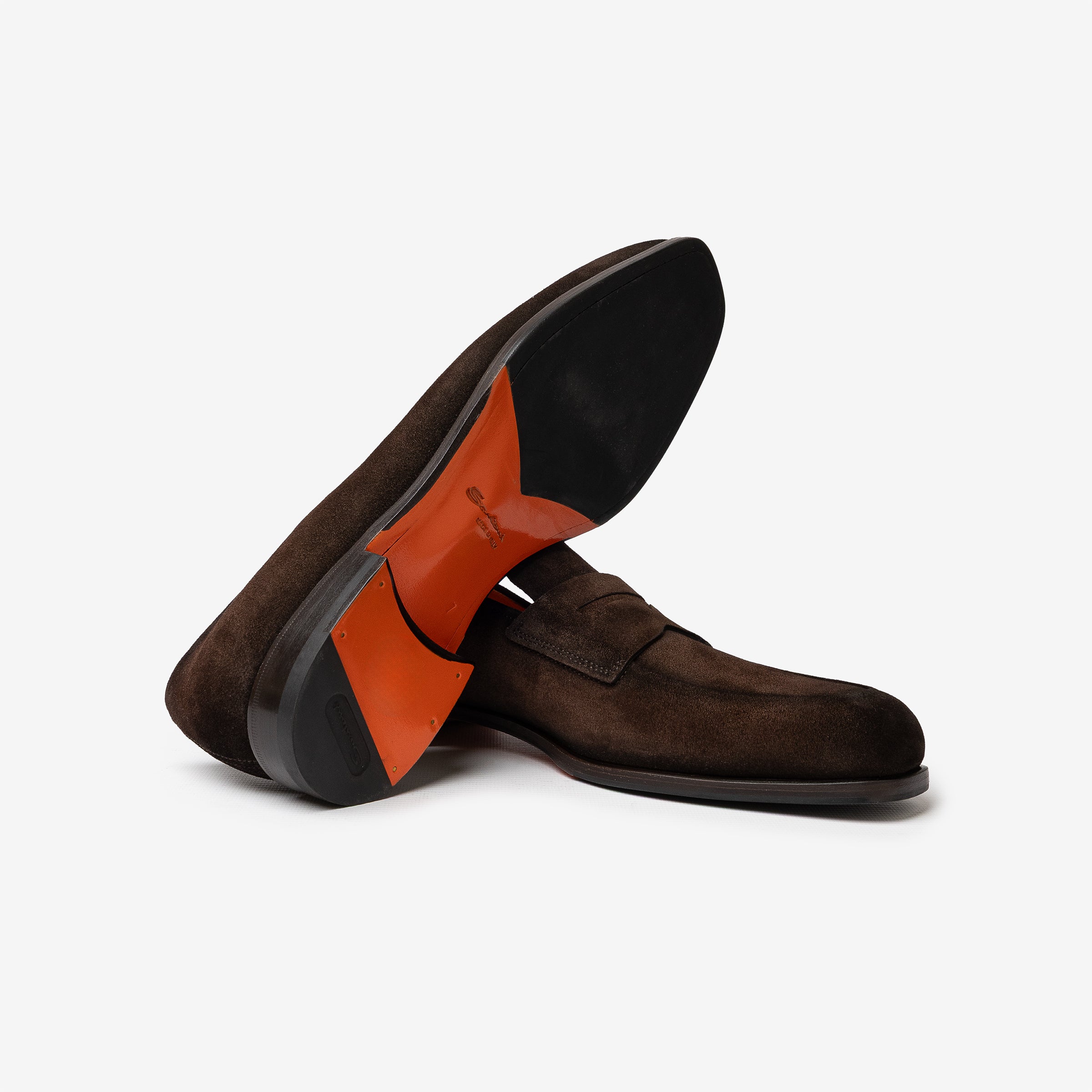 Brown Suede penny Loafer