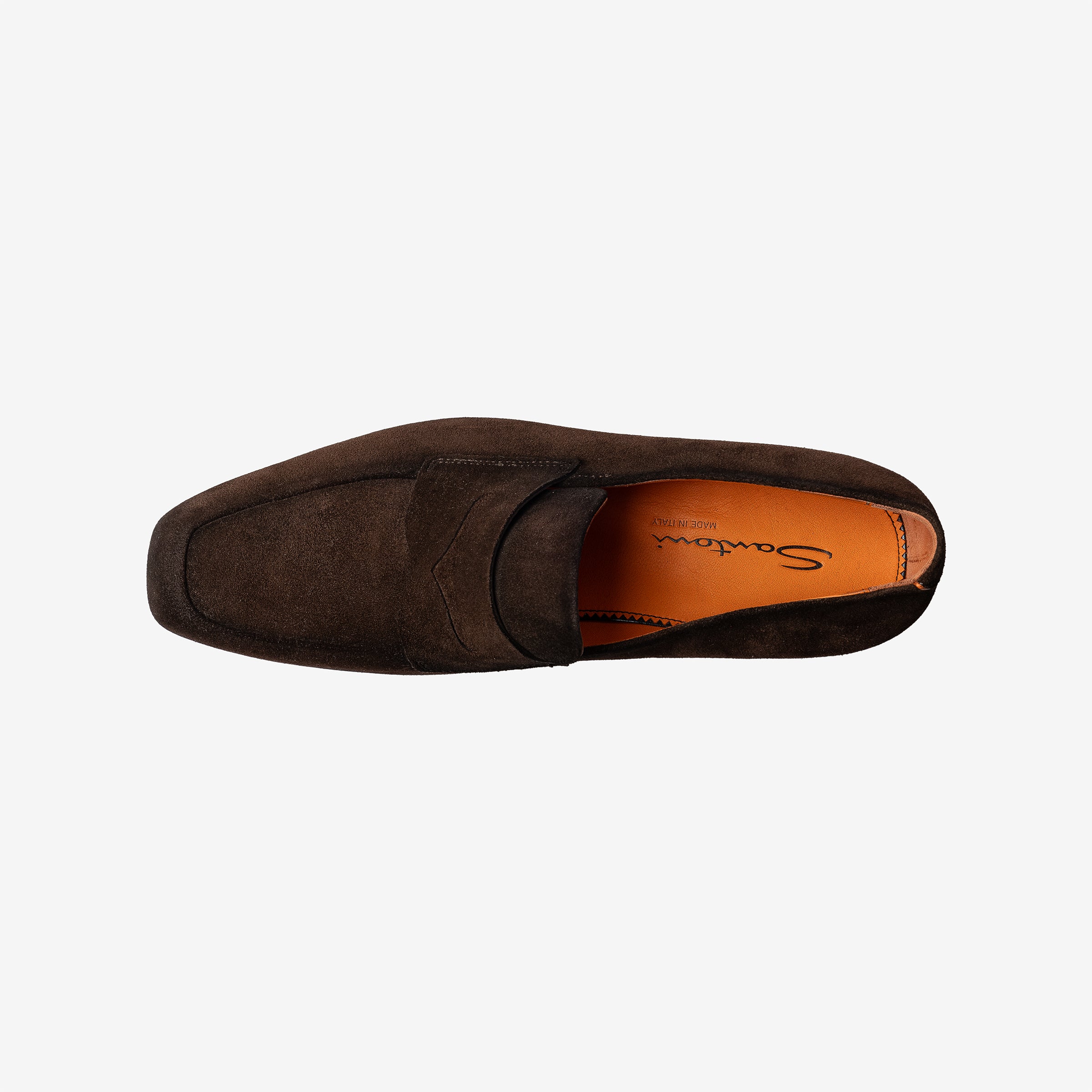 Brown Suede penny Loafer