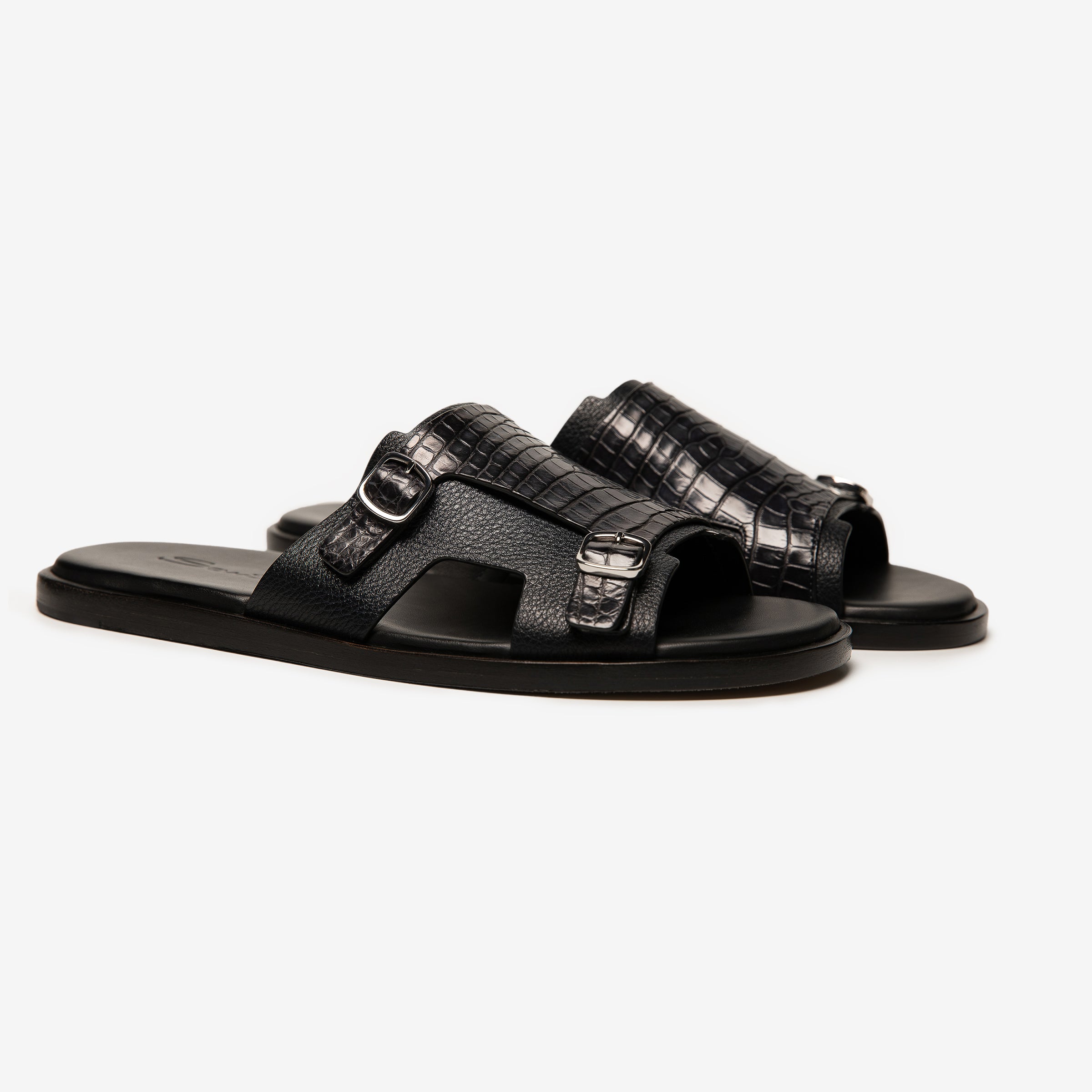 Dark Blue Alligator Slides