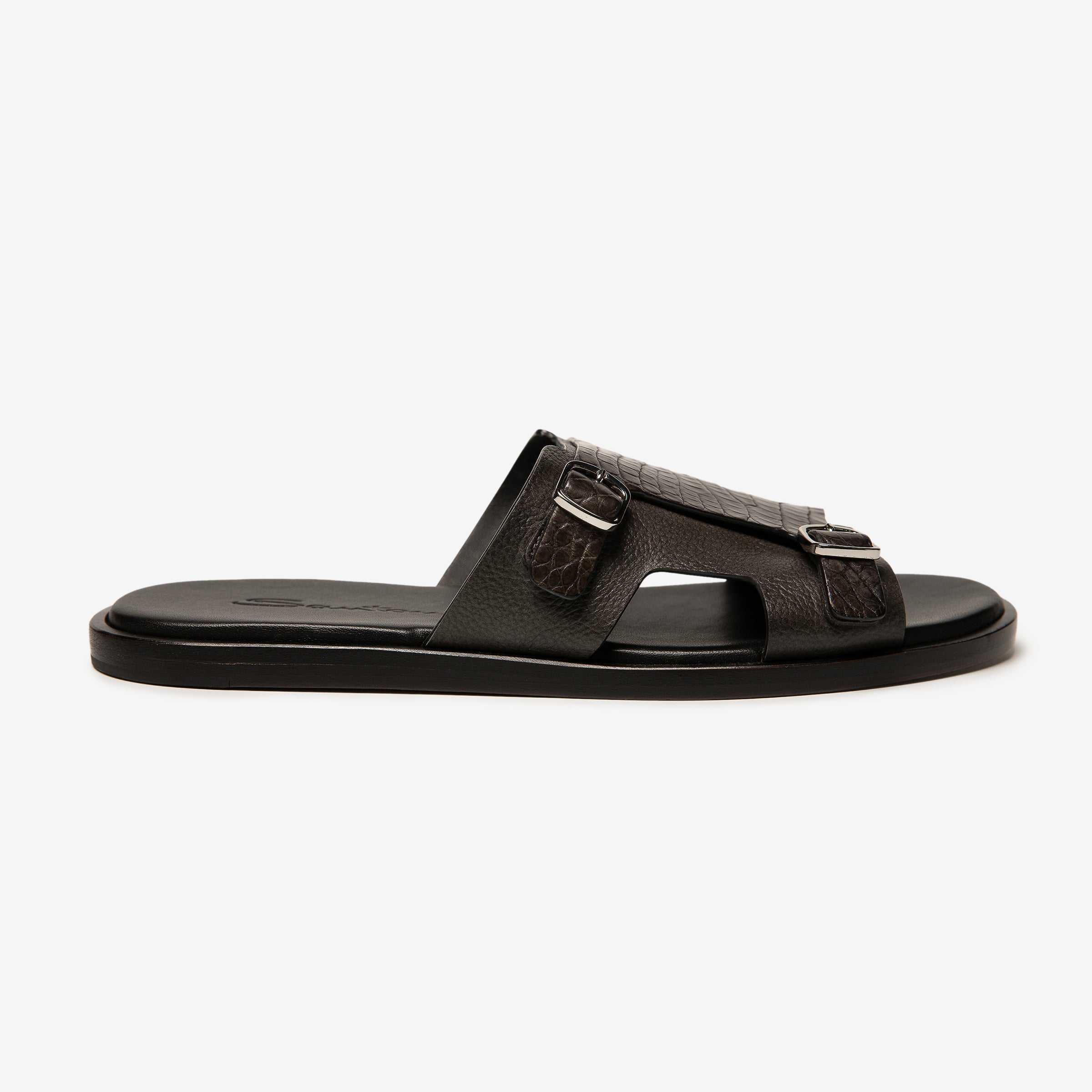 Dark Gray Alligator Slides