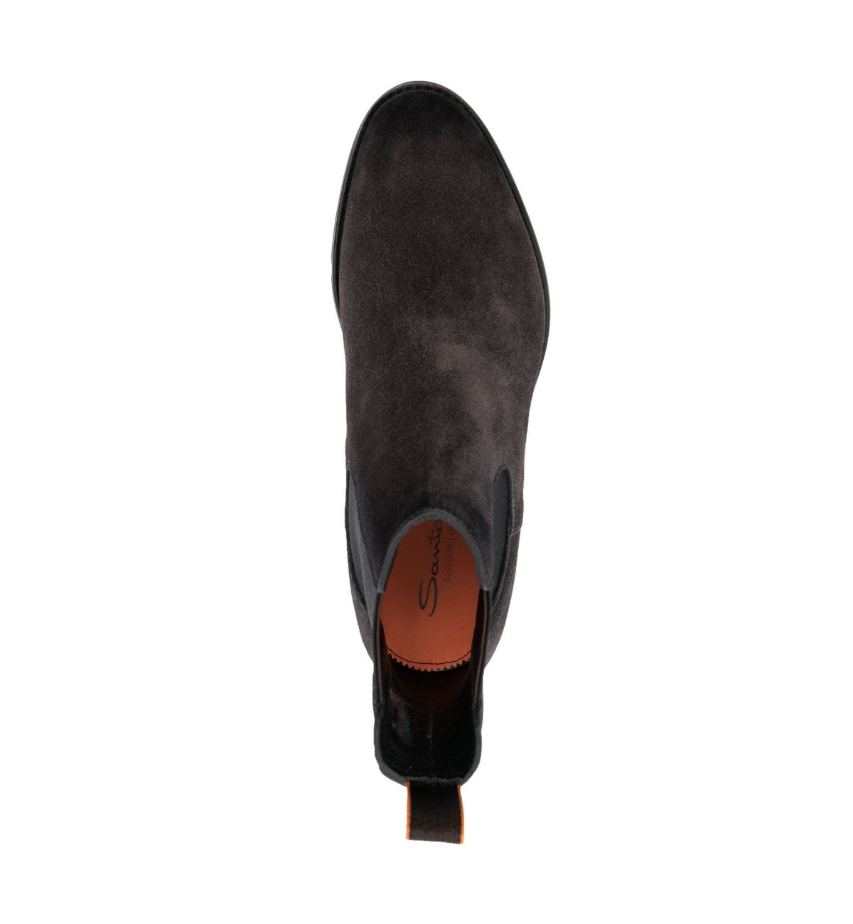 Braune Chelsea Boots Wildleder