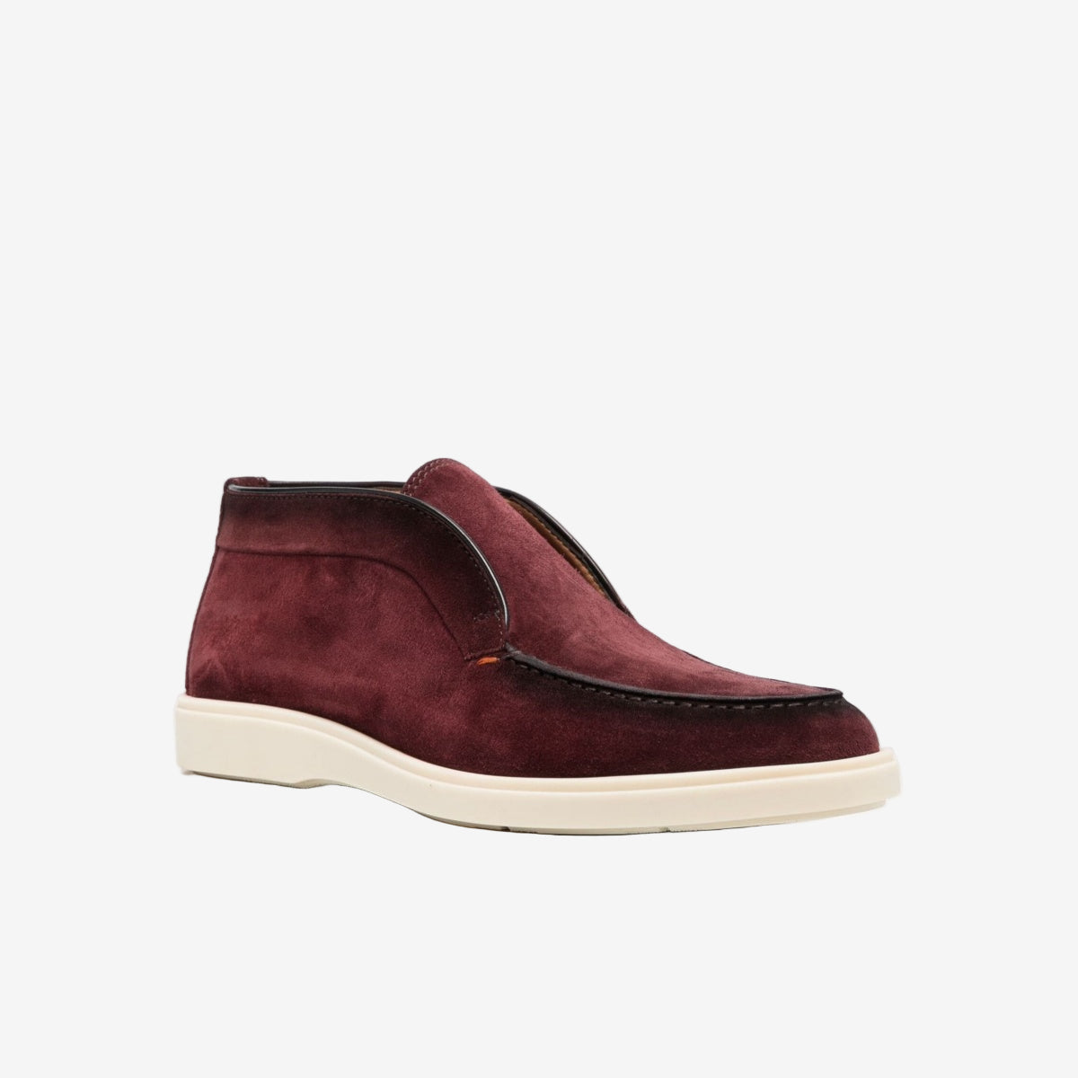 Burgund Wildleder Desert Boots