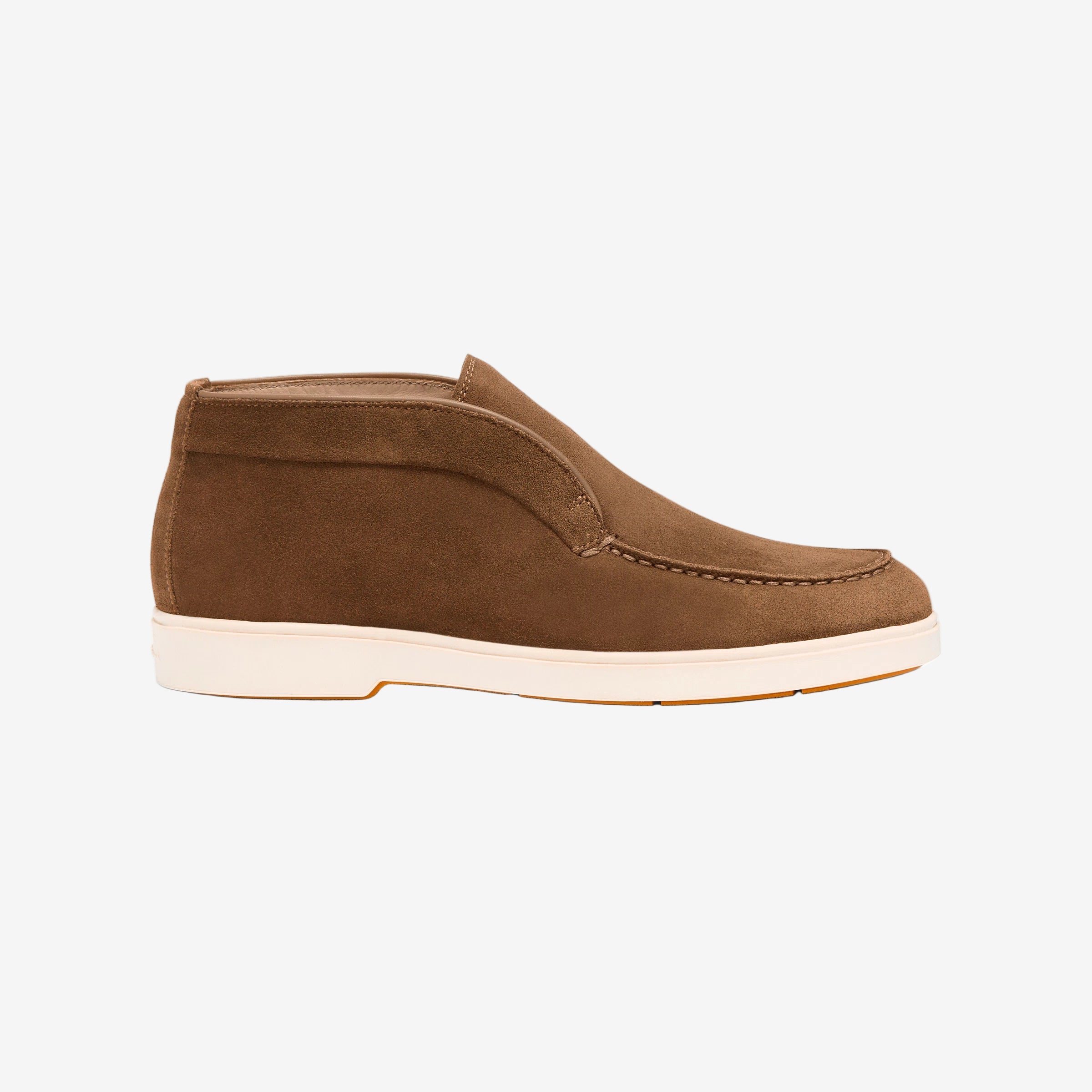 light brown suede desert boot
