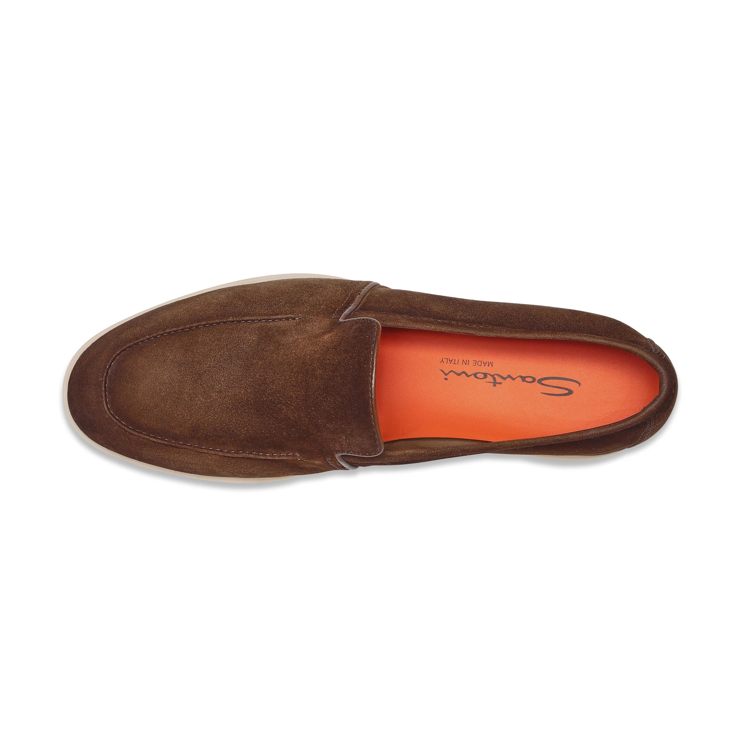 Brown Suede Malibu Loafers