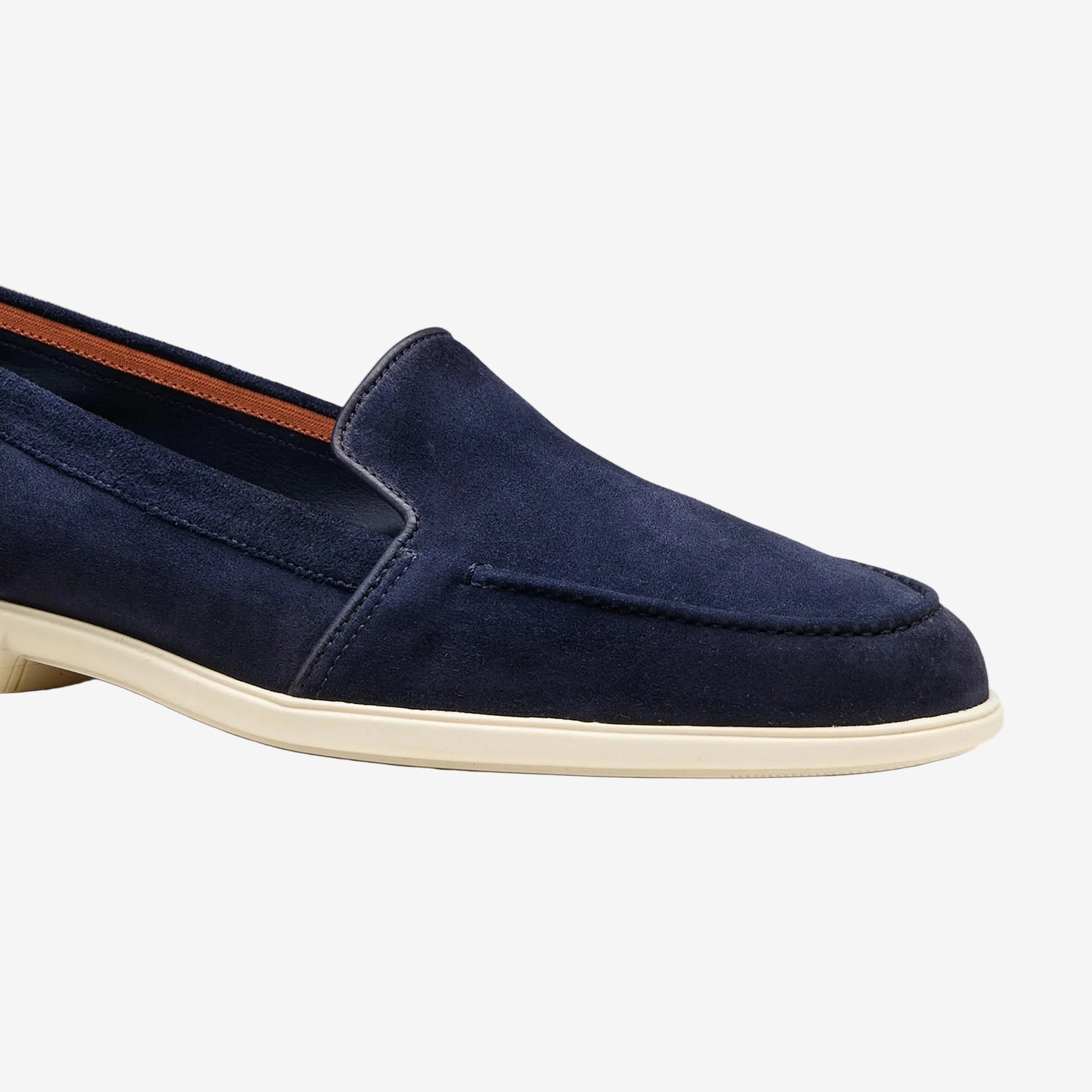 Blauer Wildleder Malibu Loafer
