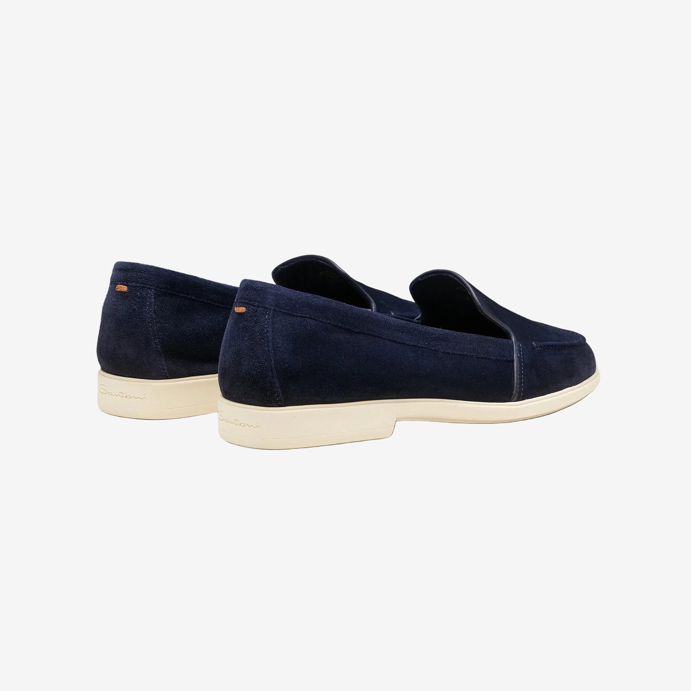 Blauer Wildleder Malibu Loafer