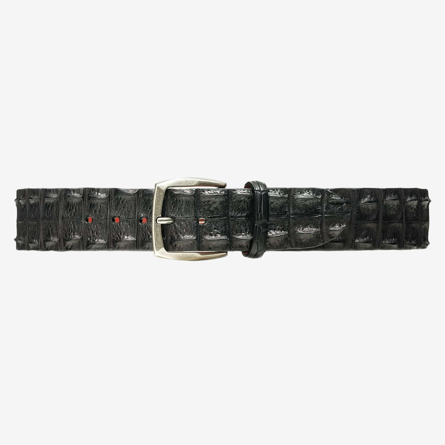 ceinture crocodile luxe écailles.