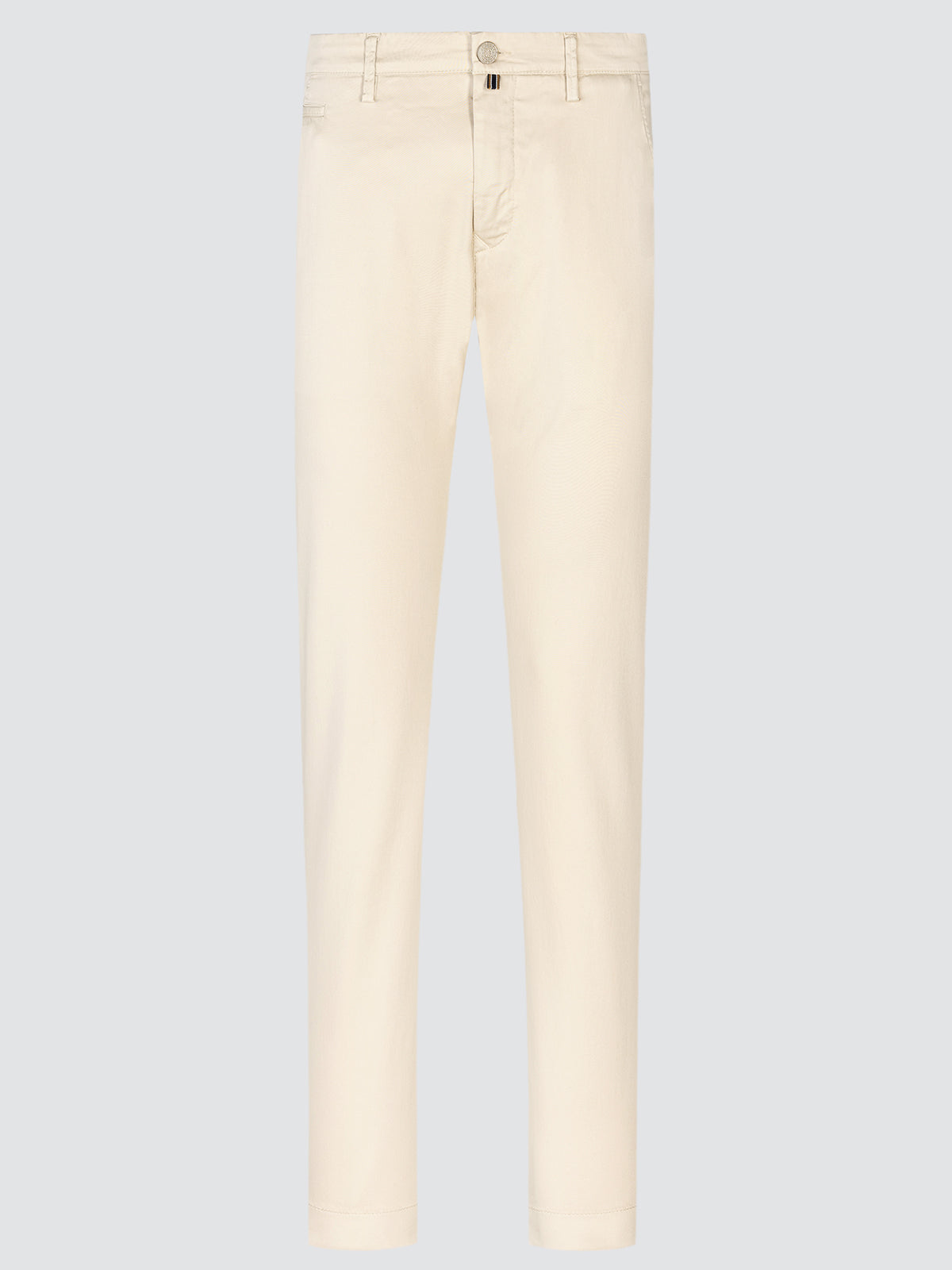 Beige pants on a light gray background