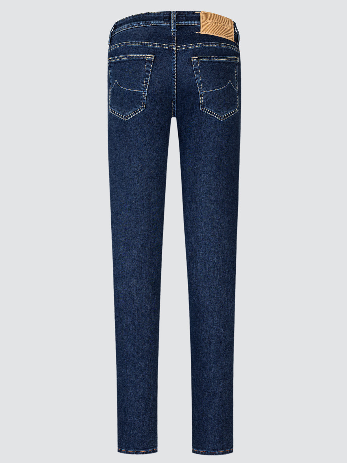 Bard 5 Pocket Jeans in Dark Blue Stretch Soft Denim