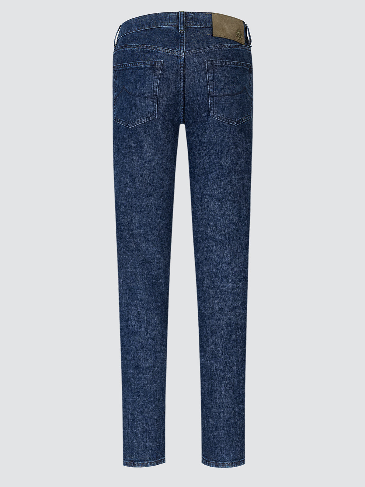 Vaqueros Edo de Cinco Bolsillos en Denim Confort Azul Oscuro