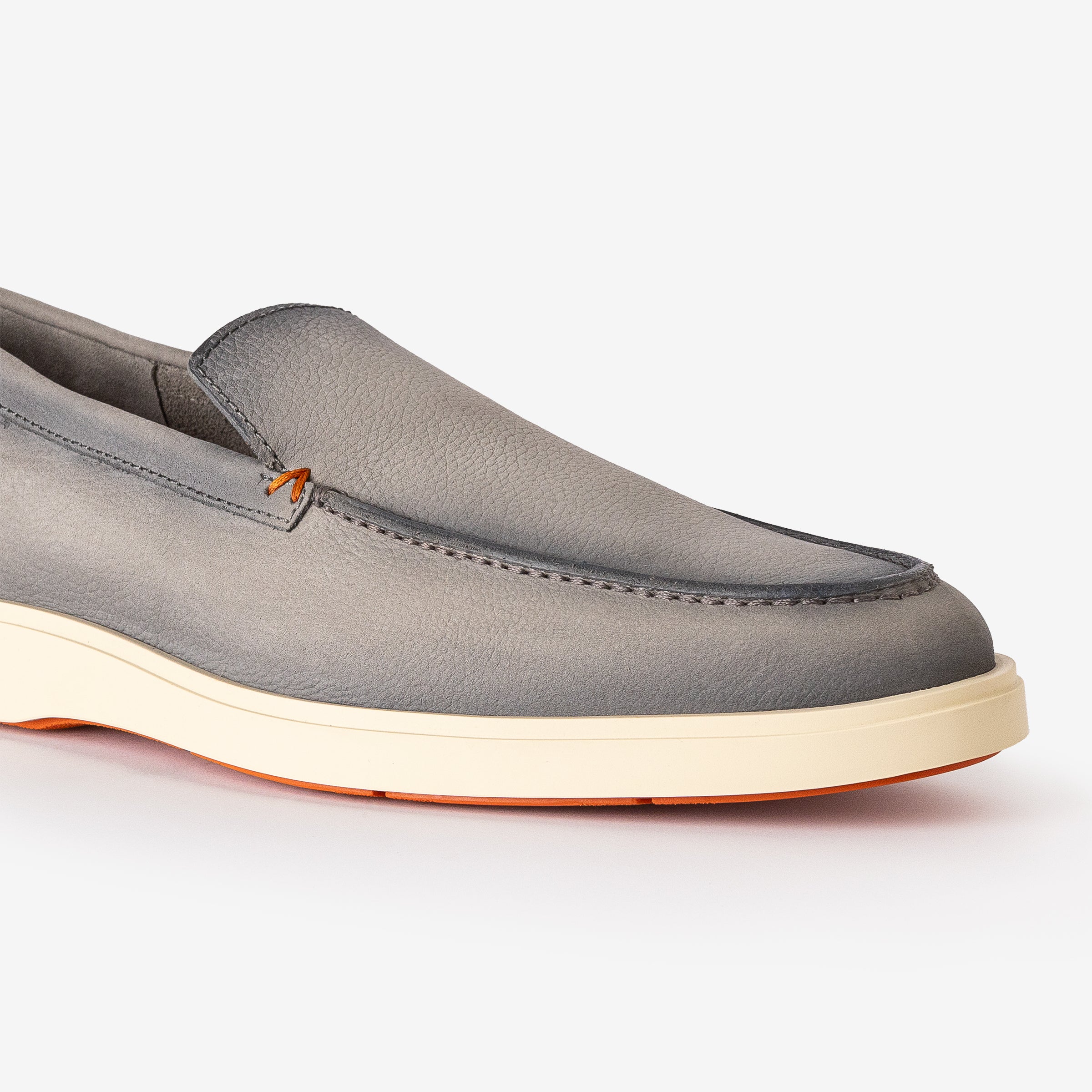 Light Blue Micro Nubuck Loafer