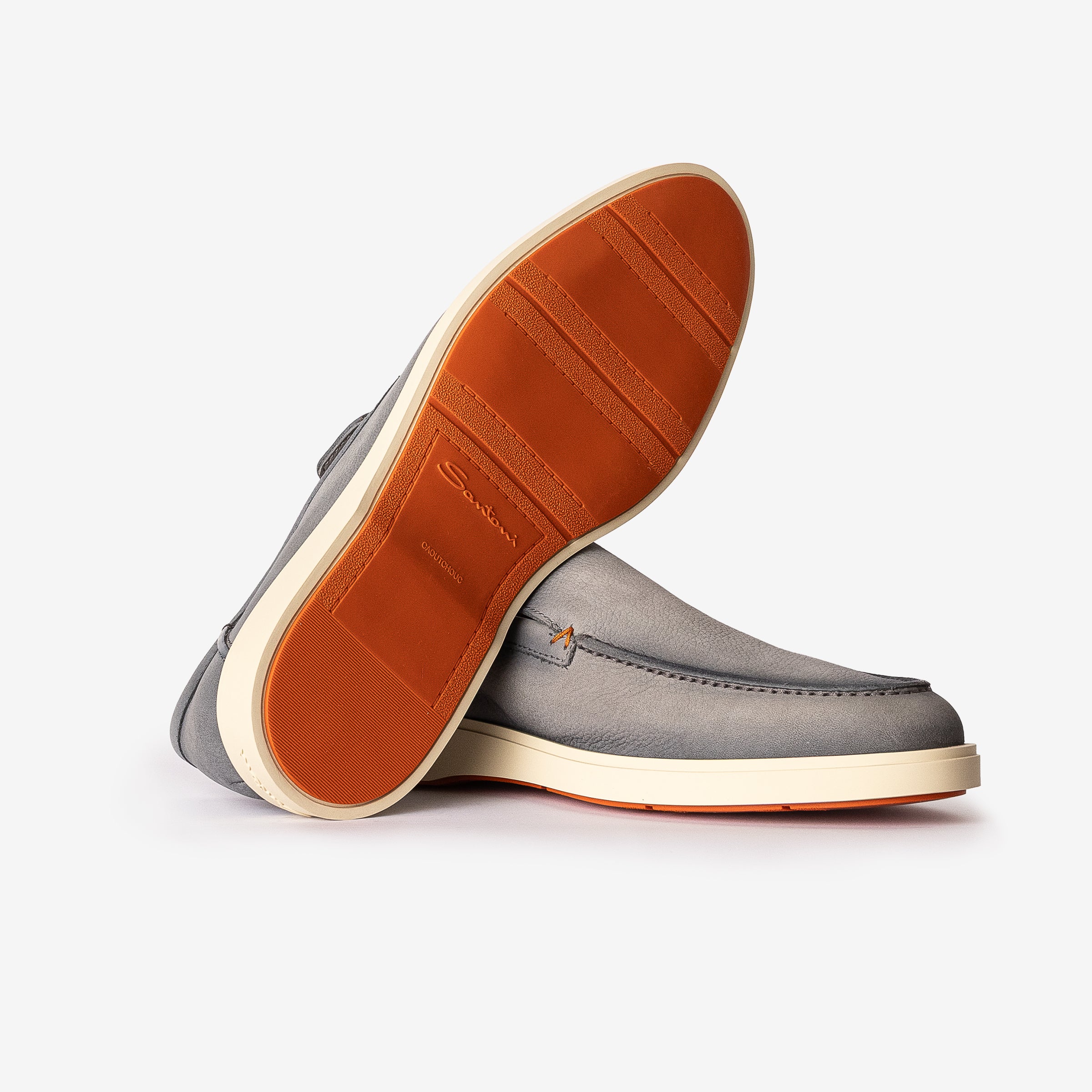 Light Blue Micro Nubuck Loafer