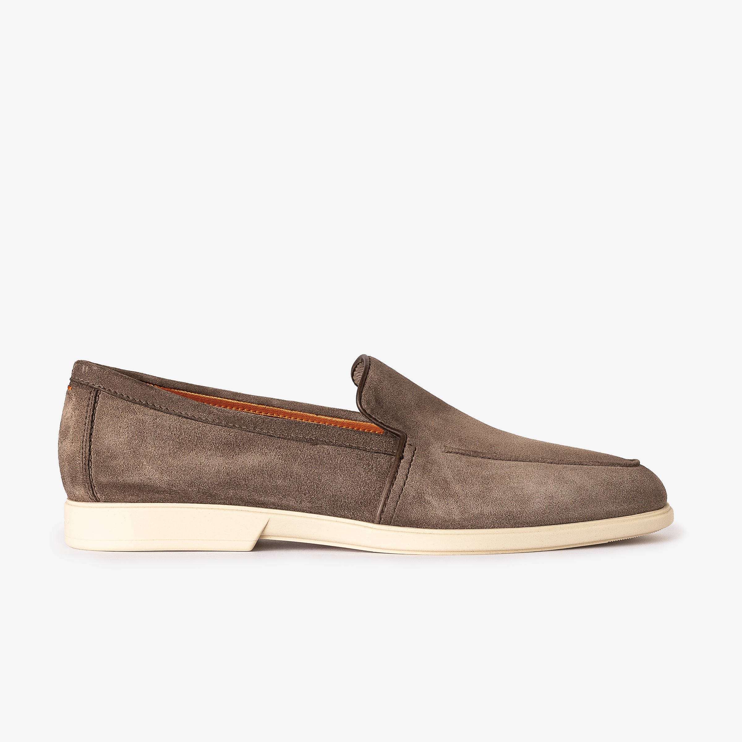 Light Brown Suede Loafers
