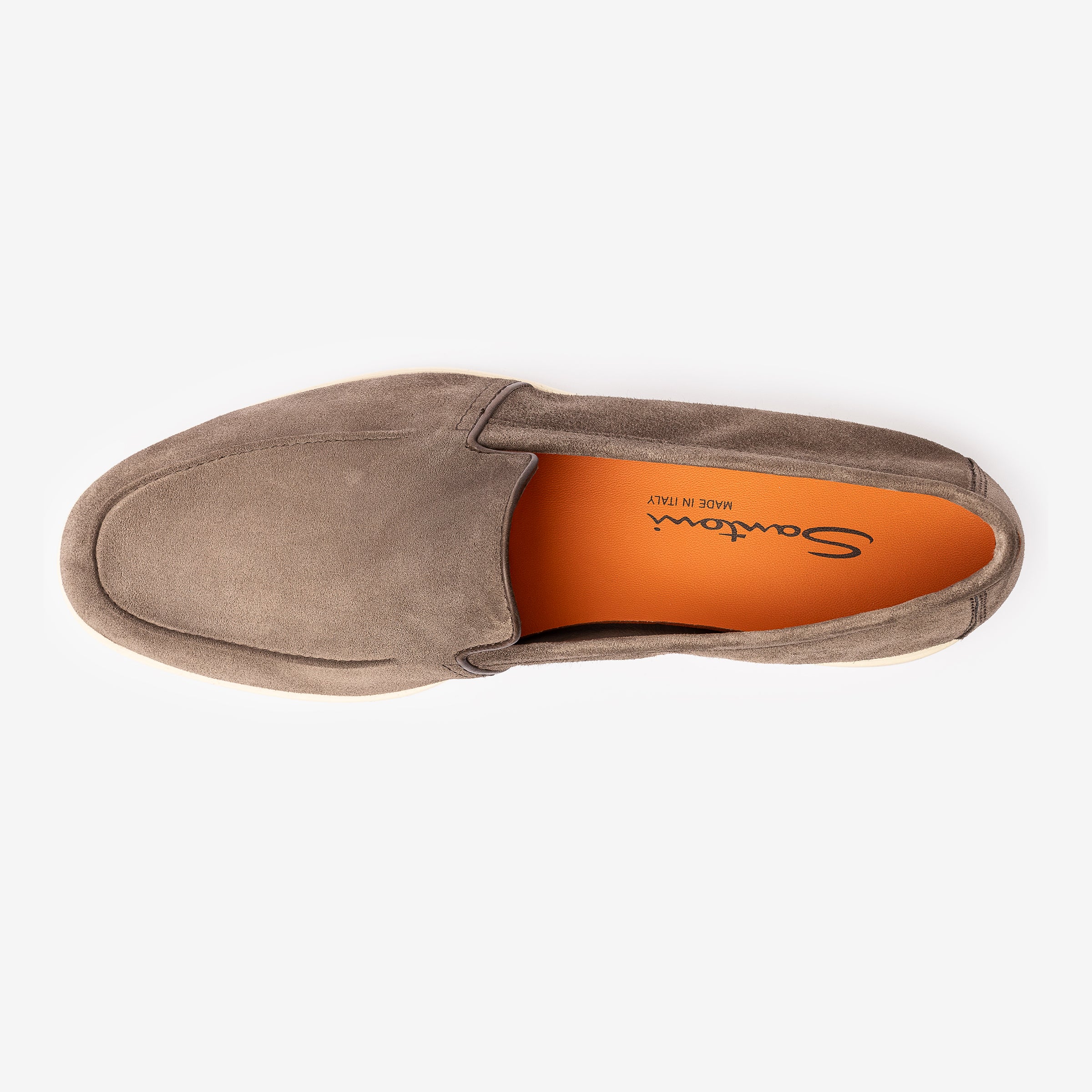Light Brown Suede Loafers