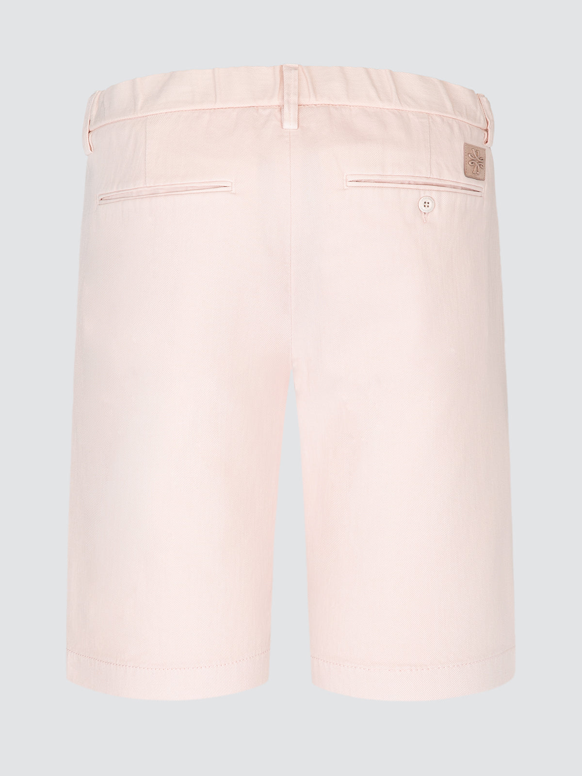 Light pink shorts on a light gray background