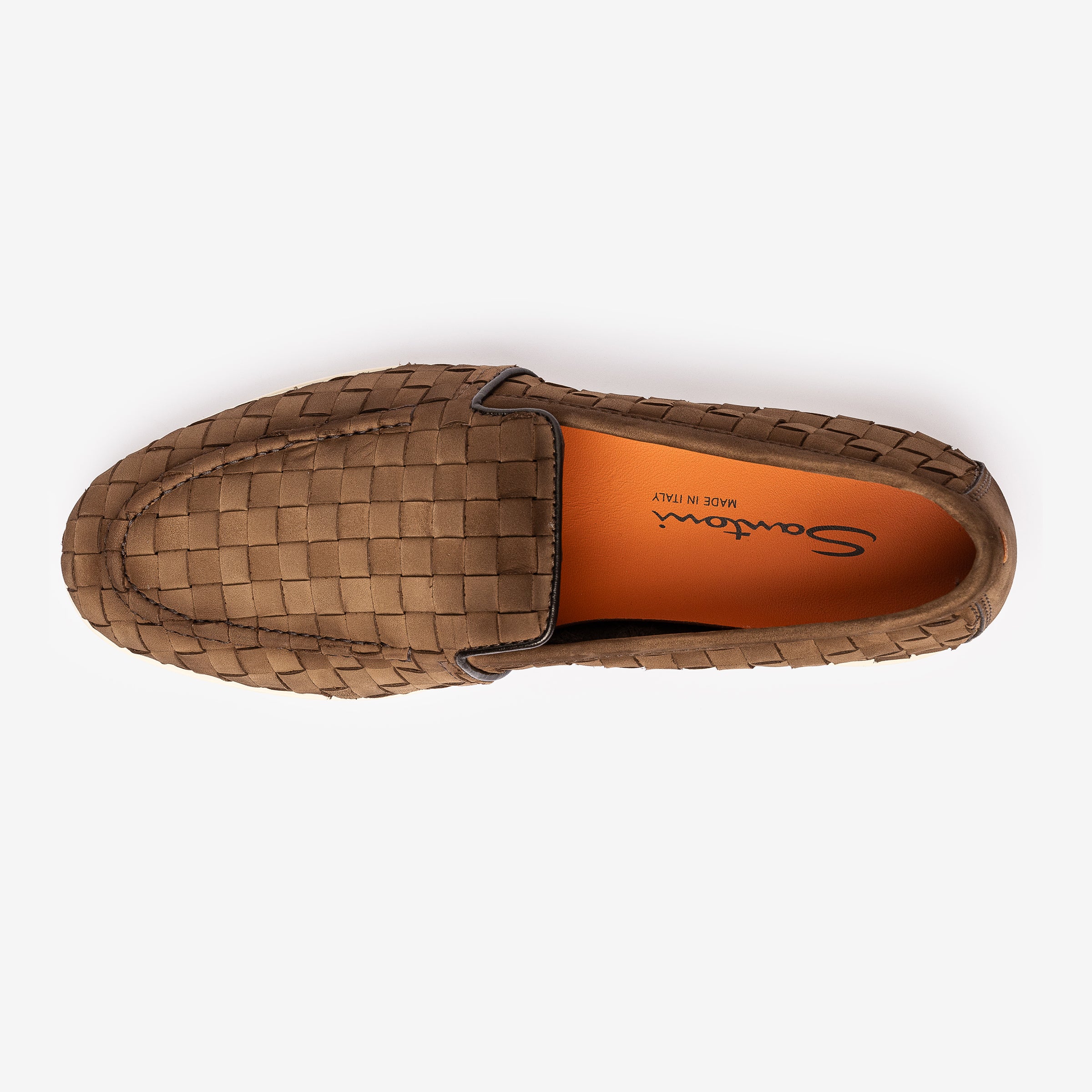 Carlo Beige Suede Ultra-flex Loafer Leather Sole
