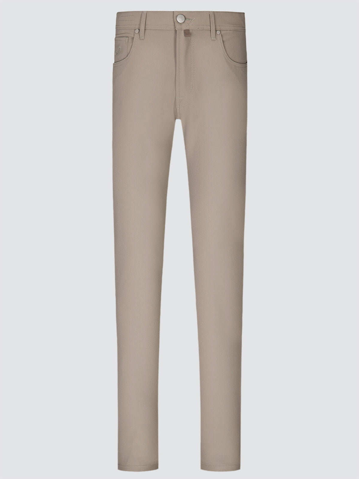 Bard Fast – Hose aus technischem Stretch-Cady in Beige