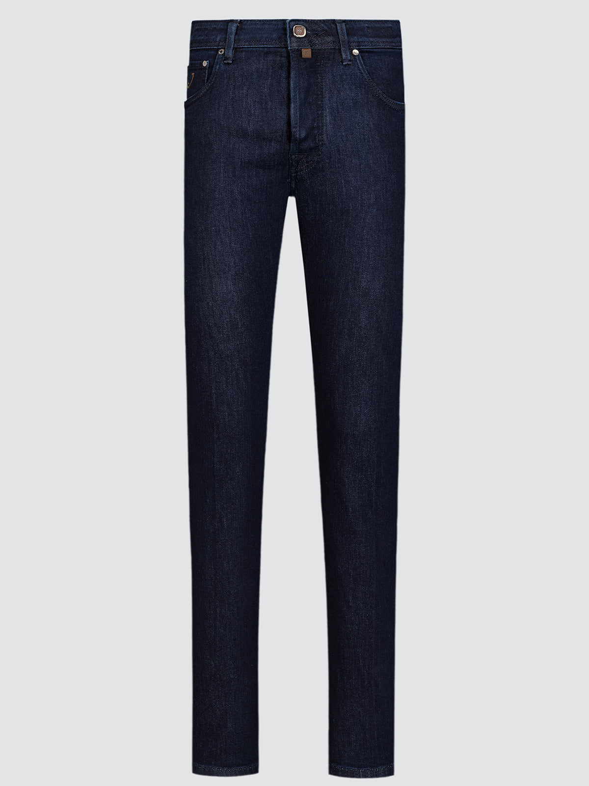 Bard Regular-Slim Jeans in Middelblauw Superstretch Denim