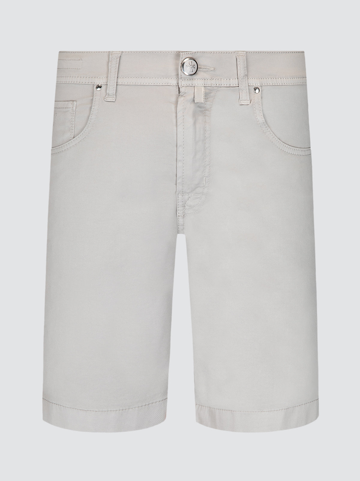 Light gray shorts on a white background