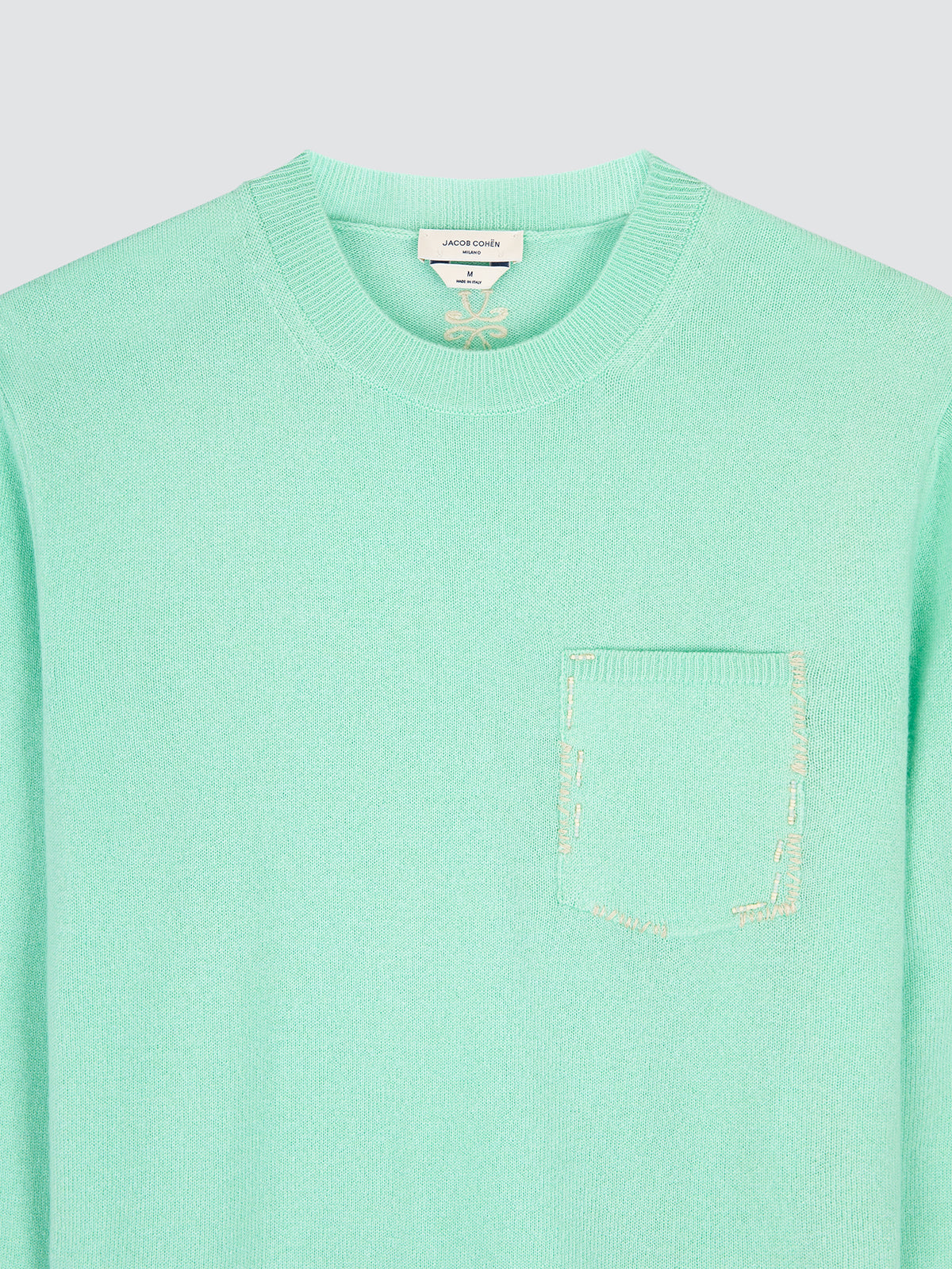 Pullover van Mintgroen Kasjmier