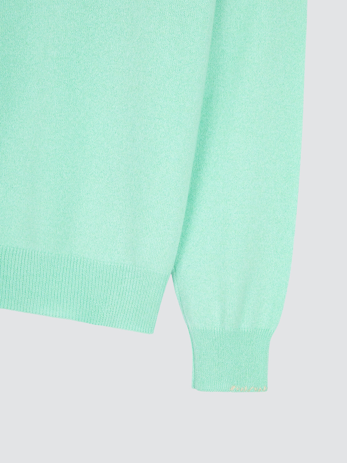 Pullover van Mintgroen Kasjmier