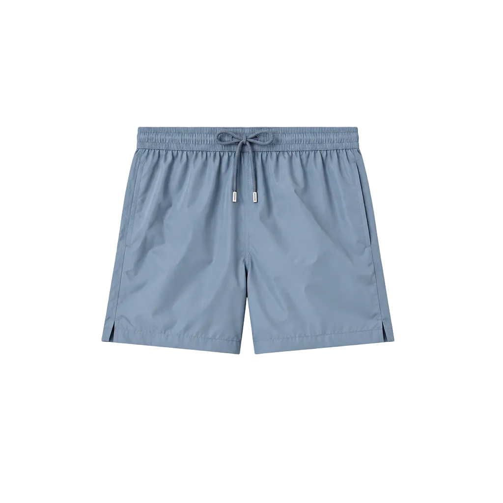 Madeira Mid-Blue Swim Trunks