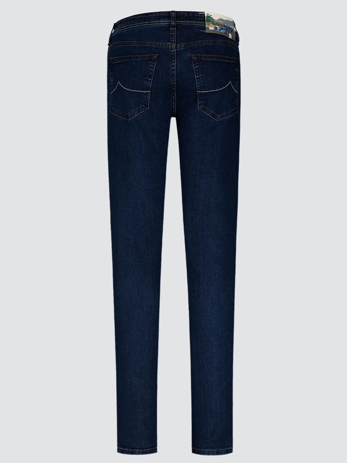 Nick Jeans in Dark Blue Super Stretch Soft Denim
