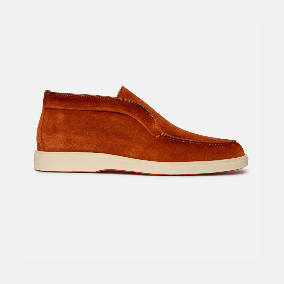 Oranje suède desert boots