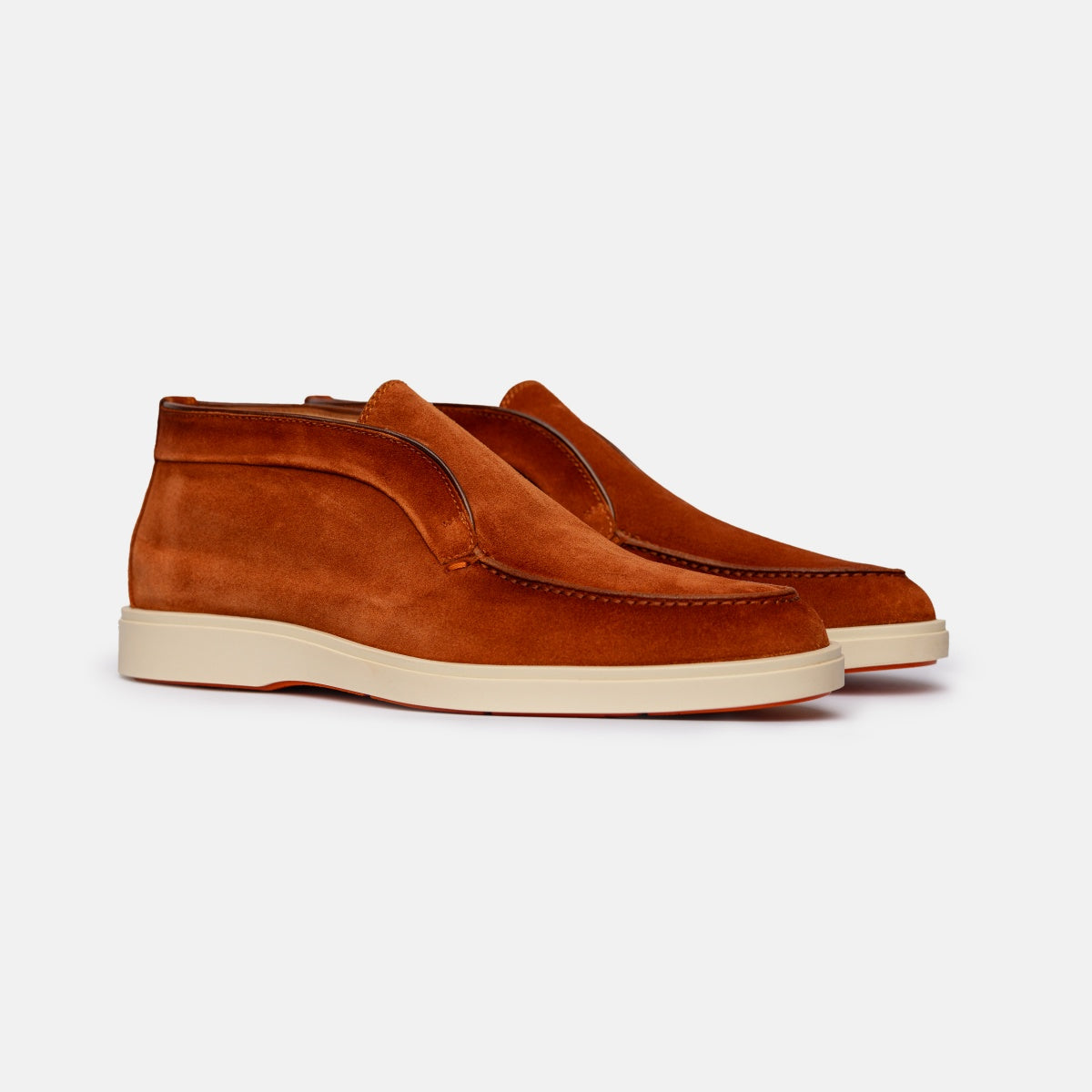 Desert boots de ante naranja