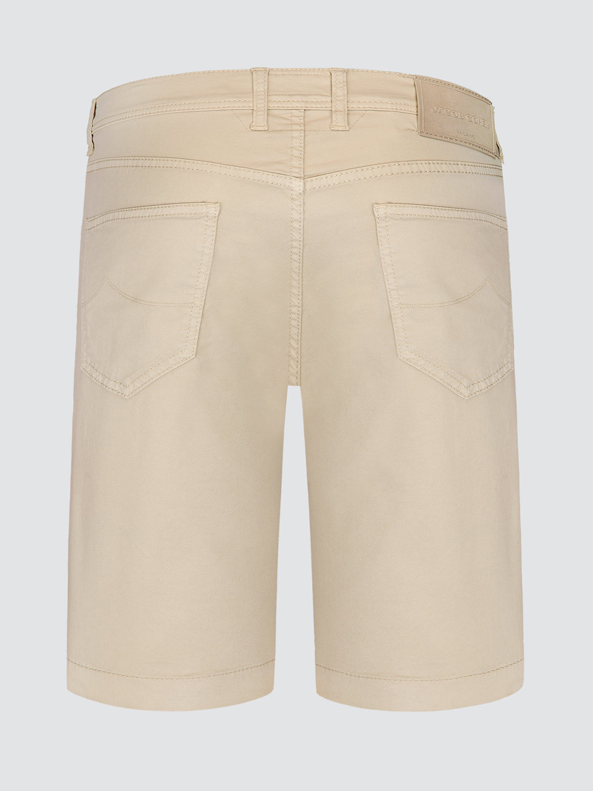 Nicolas Sand Beige Short Cotton Lyocell Stretch