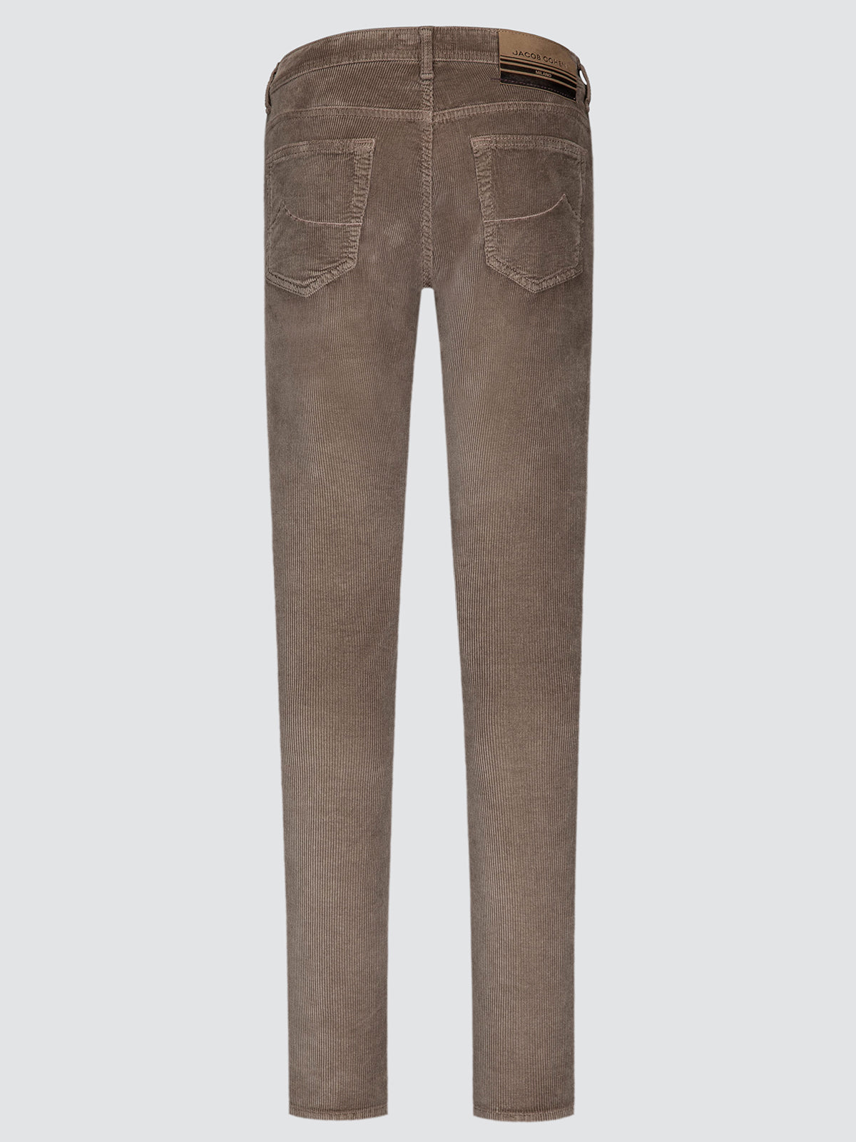 Bard Elephant Grey Stretch Corduroy