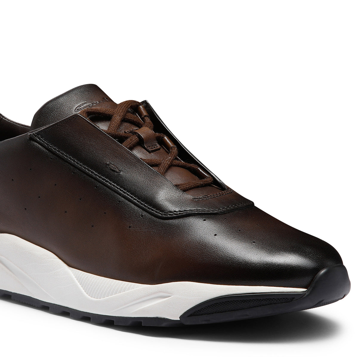 Brown Leather Innova Sneakers
